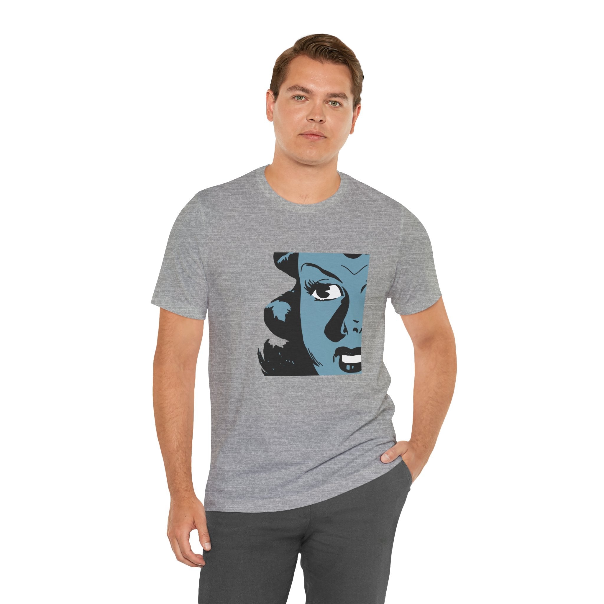 POP Culture Classics Intrigue Unisex Jersey Short Sleeve T-Shirt - POPvault