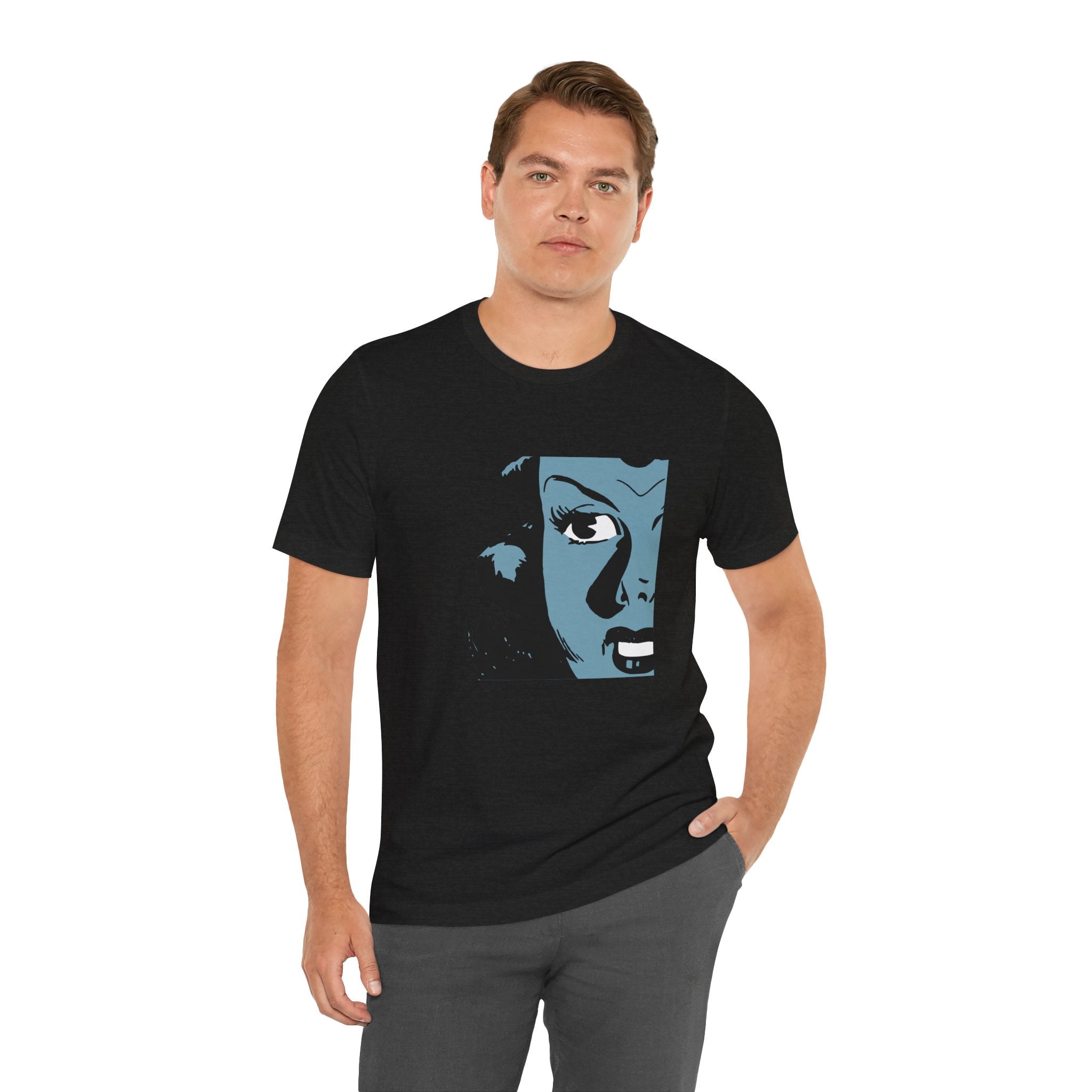 POP Culture Classics Intrigue Unisex Jersey Short Sleeve T-Shirt - POPvault