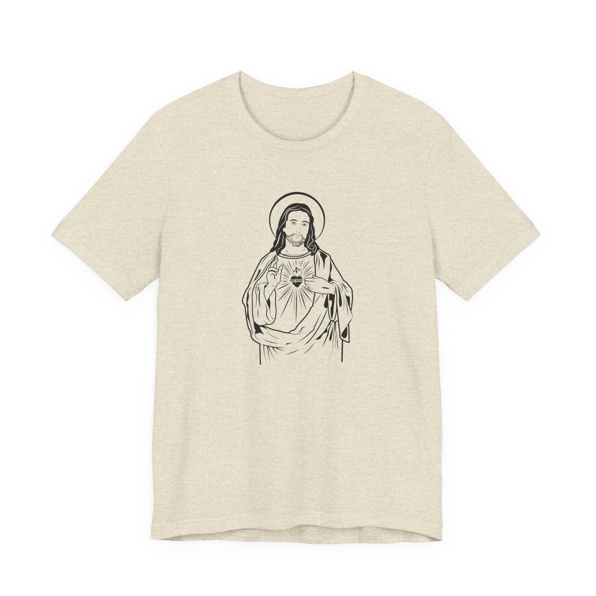 POP Culture Classics Jesus Unisex Jersey Short Sleeve T-Shirt - POPvault
