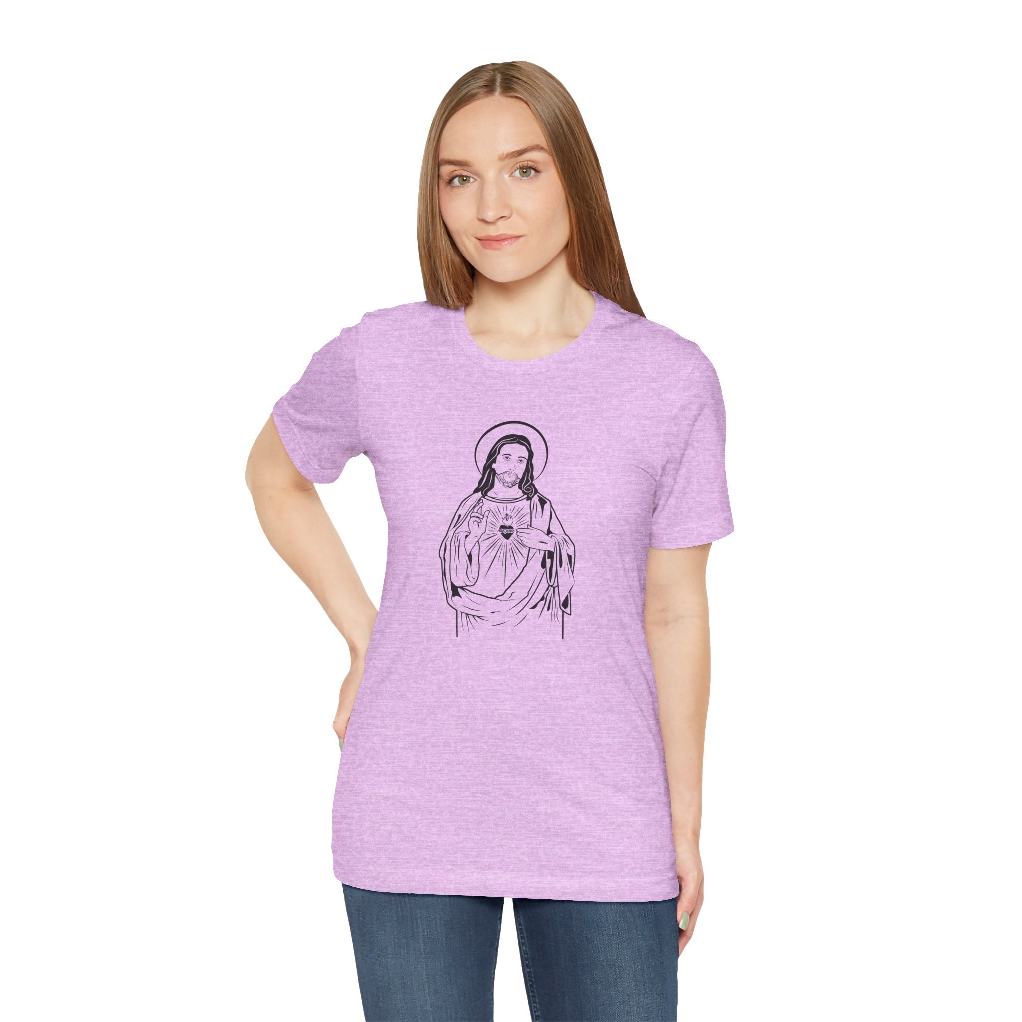 POP Culture Classics Jesus Unisex Jersey Short Sleeve T-Shirt - POPvault