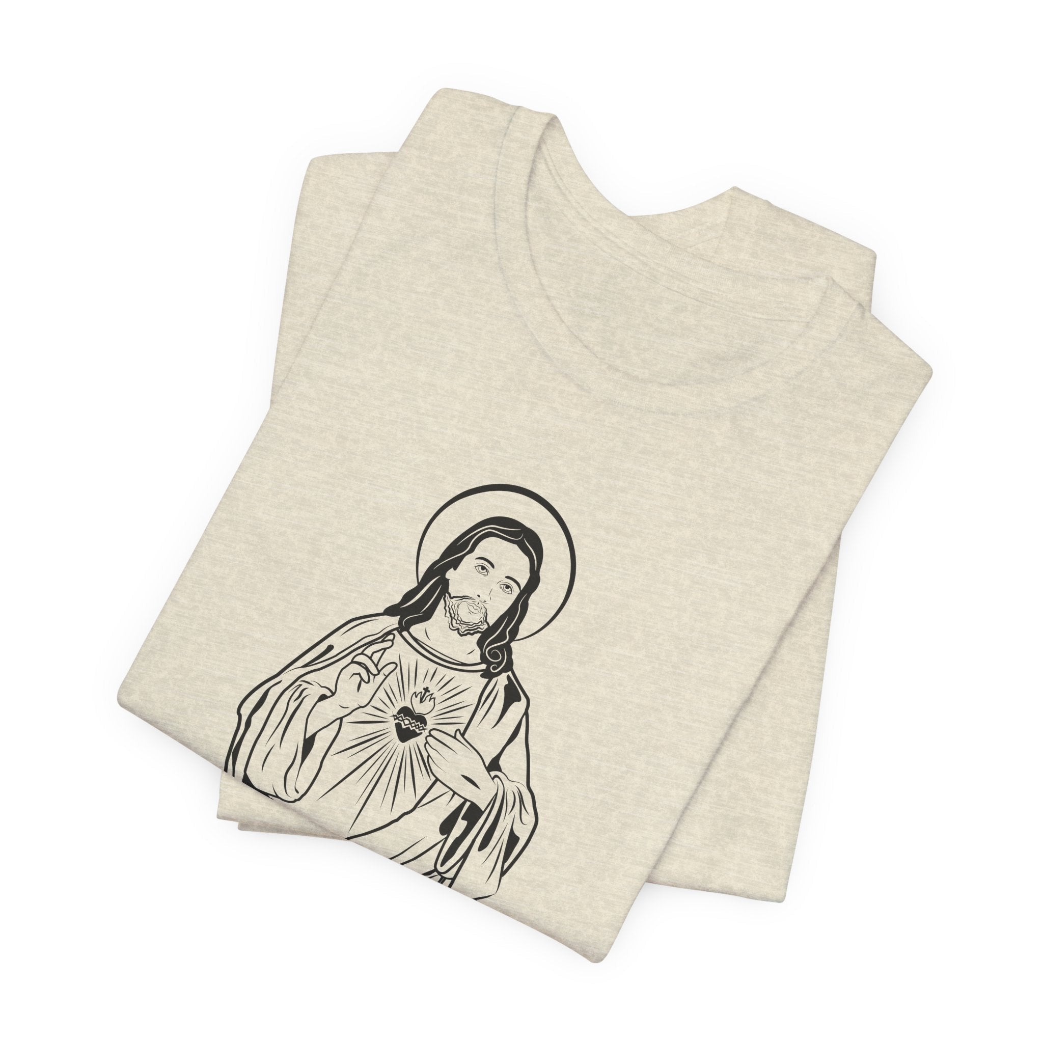 POP Culture Classics Jesus Unisex Jersey Short Sleeve T-Shirt - POPvault
