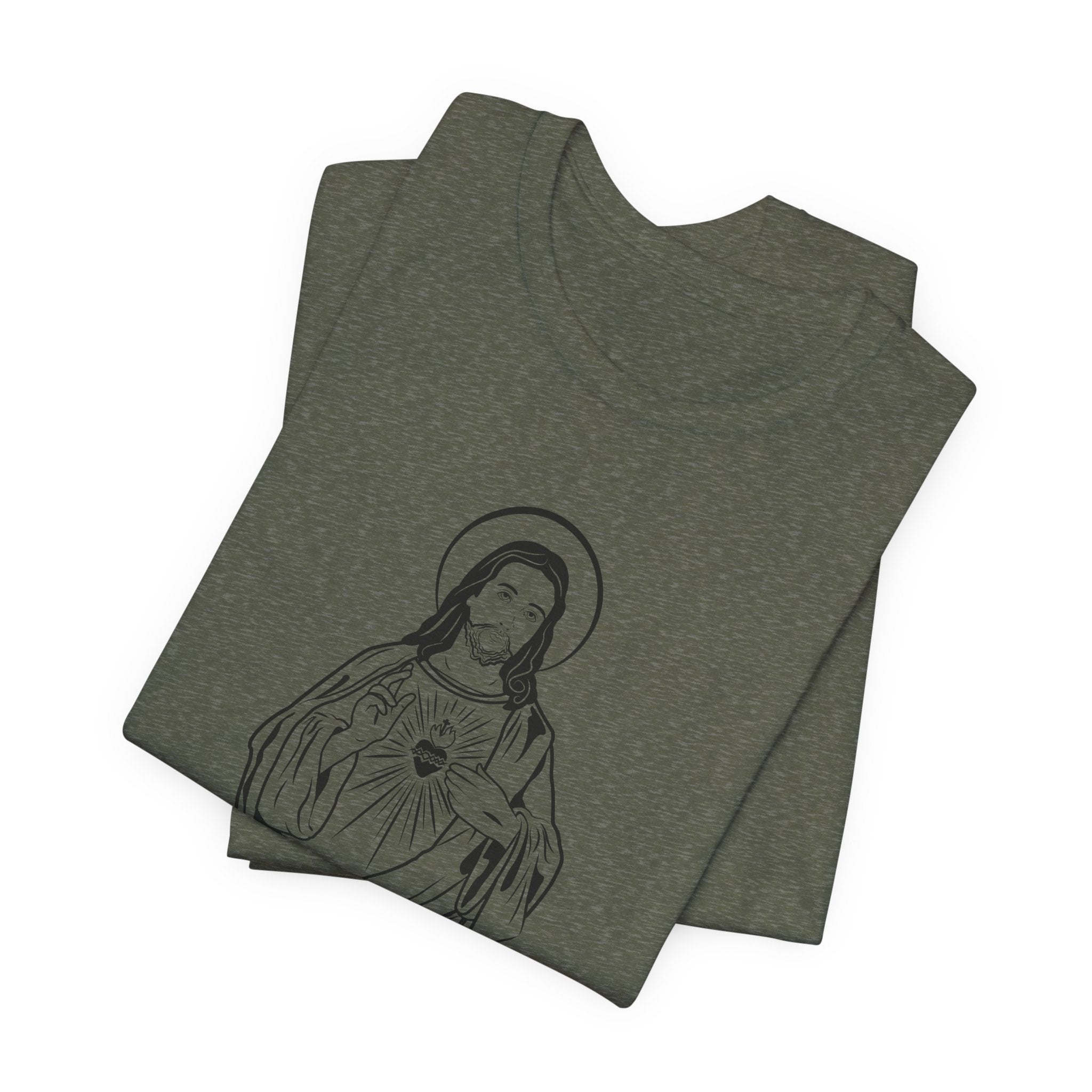 POP Culture Classics Jesus Unisex Jersey Short Sleeve T-Shirt - POPvault