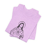 POP Culture Classics Jesus Unisex Jersey Short Sleeve T-Shirt - POPvault