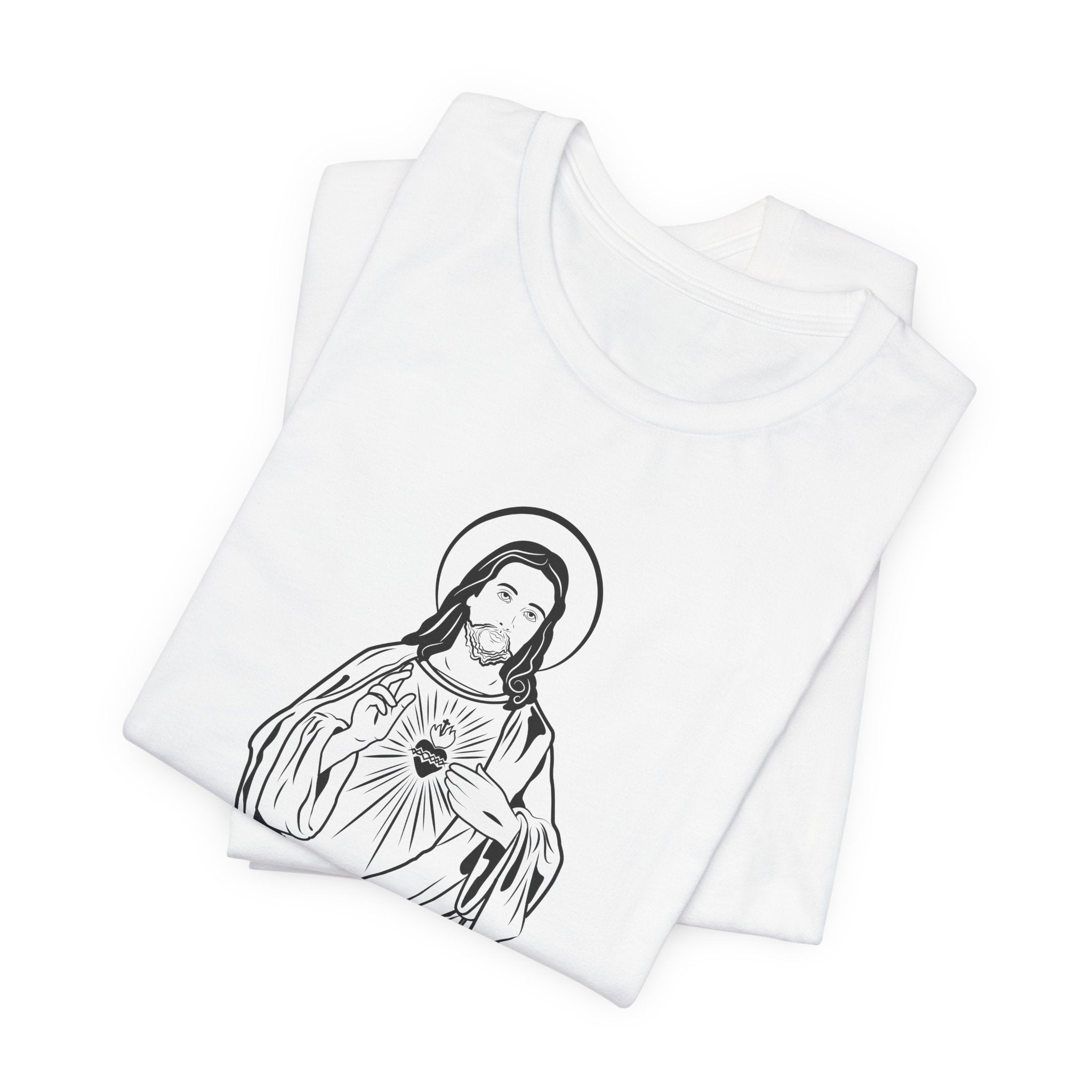 POP Culture Classics Jesus Unisex Jersey Short Sleeve T-Shirt - POPvault