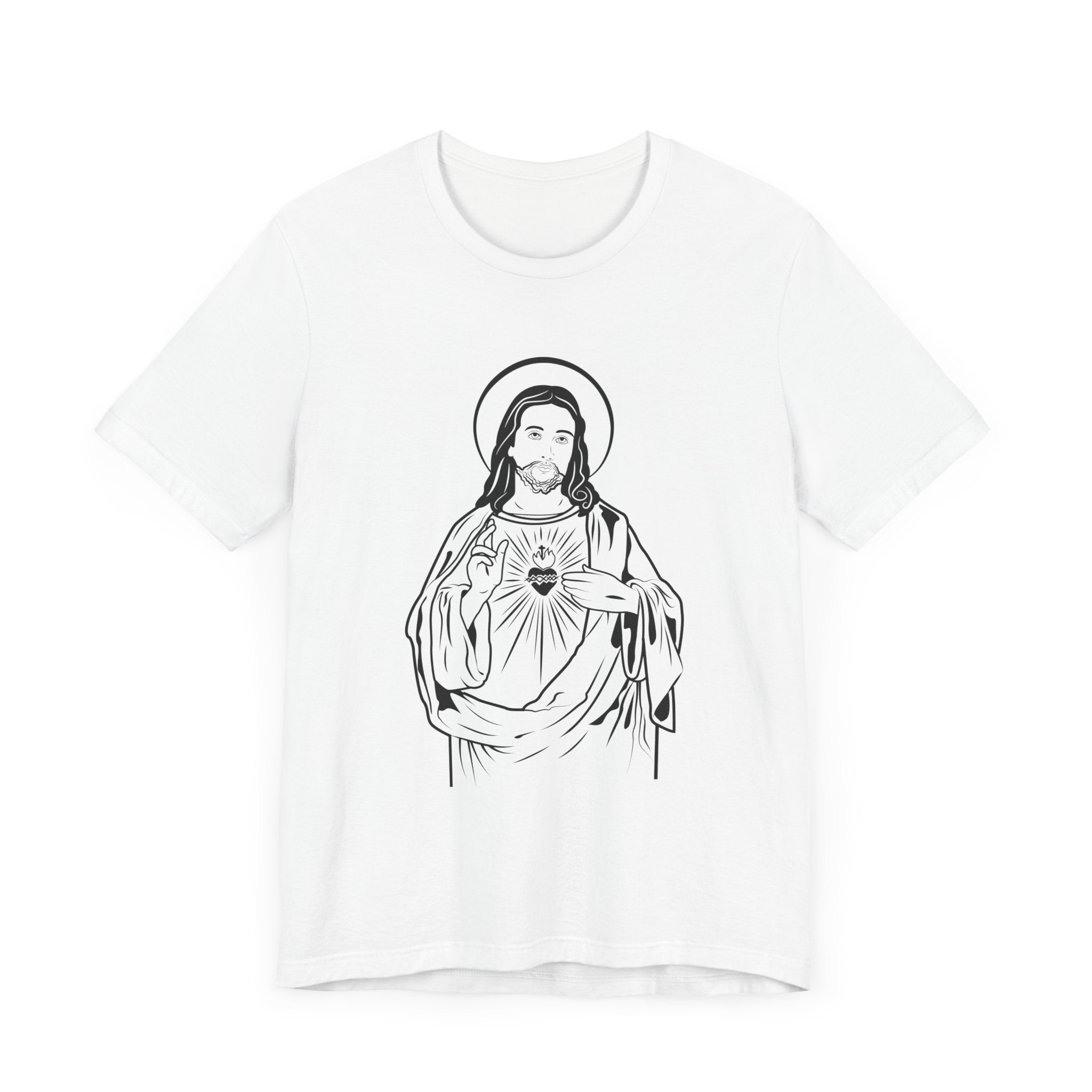POP Culture Classics Jesus Unisex Jersey Short Sleeve T-Shirt - POPvault