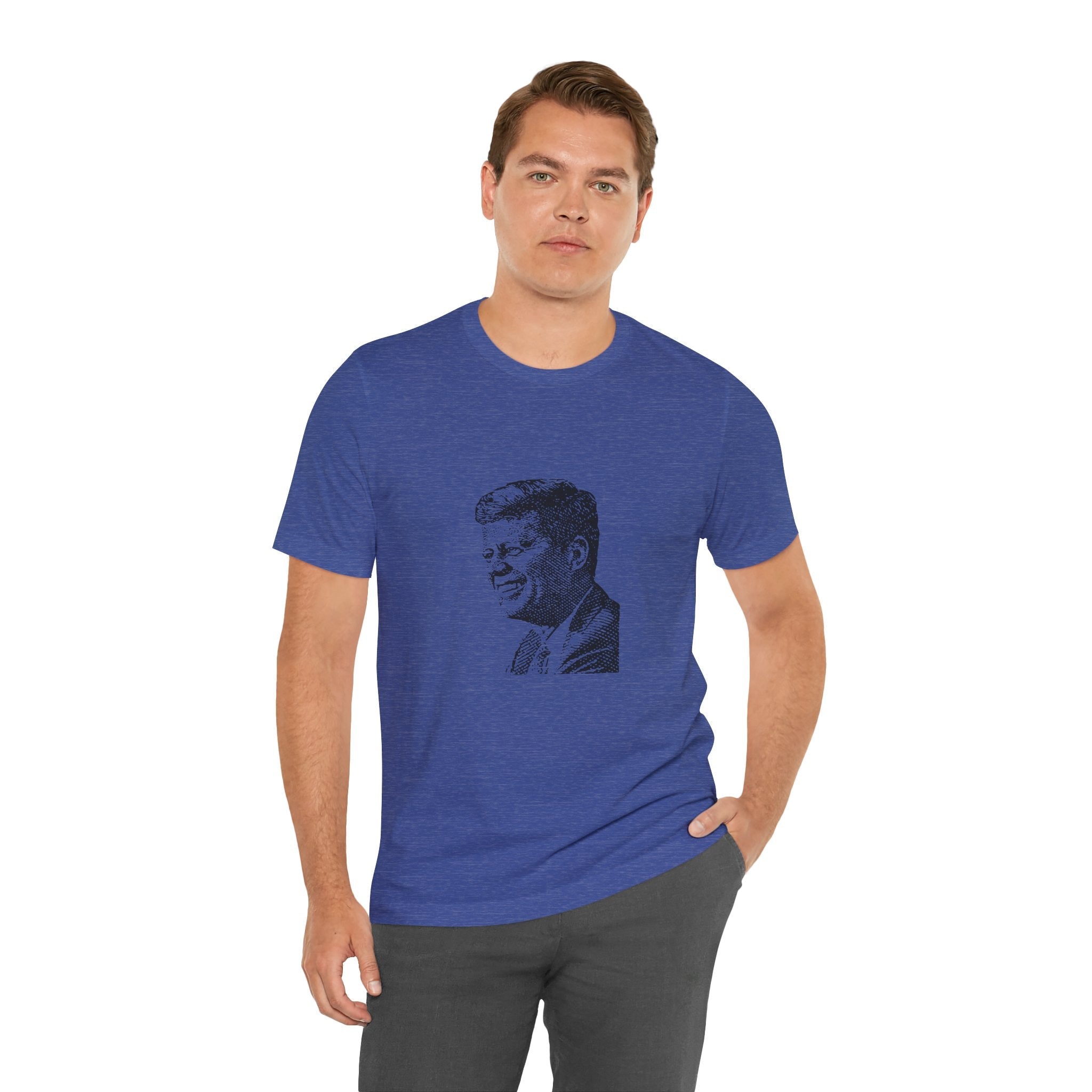 POP Culture Classics Kennedy Unisex Jersey Short Sleeve T-Shirt - POPvault