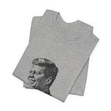 POP Culture Classics Kennedy Unisex Jersey Short Sleeve T-Shirt - POPvault