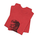 POP Culture Classics Kennedy Unisex Jersey Short Sleeve T-Shirt - POPvault