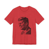 POP Culture Classics Kennedy Unisex Jersey Short Sleeve T-Shirt - POPvault