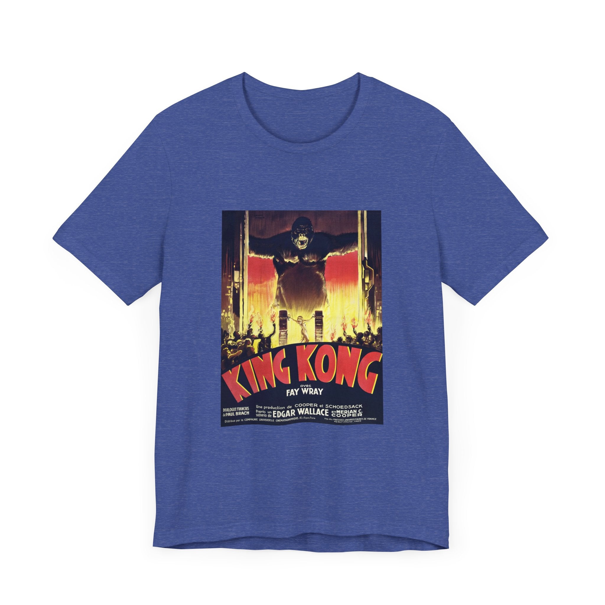 POP Culture Classics King Kong Unisex Jersey Short Sleeve T-Shirt - POPvault