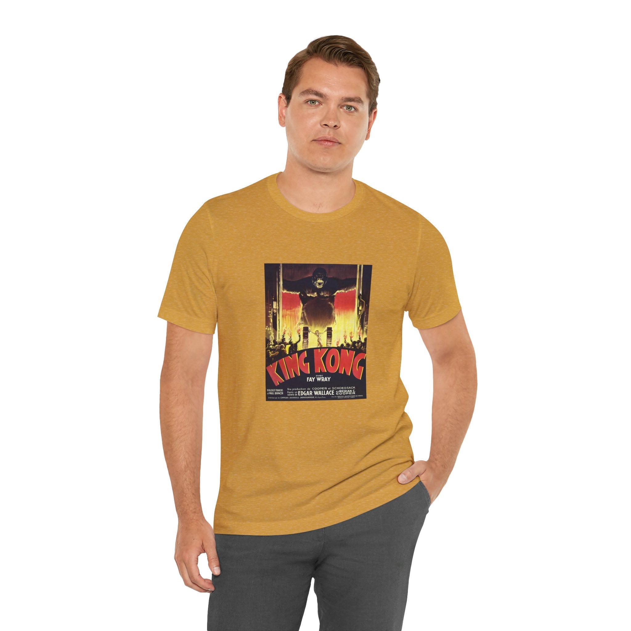 POP Culture Classics King Kong Unisex Jersey Short Sleeve T-Shirt - POPvault
