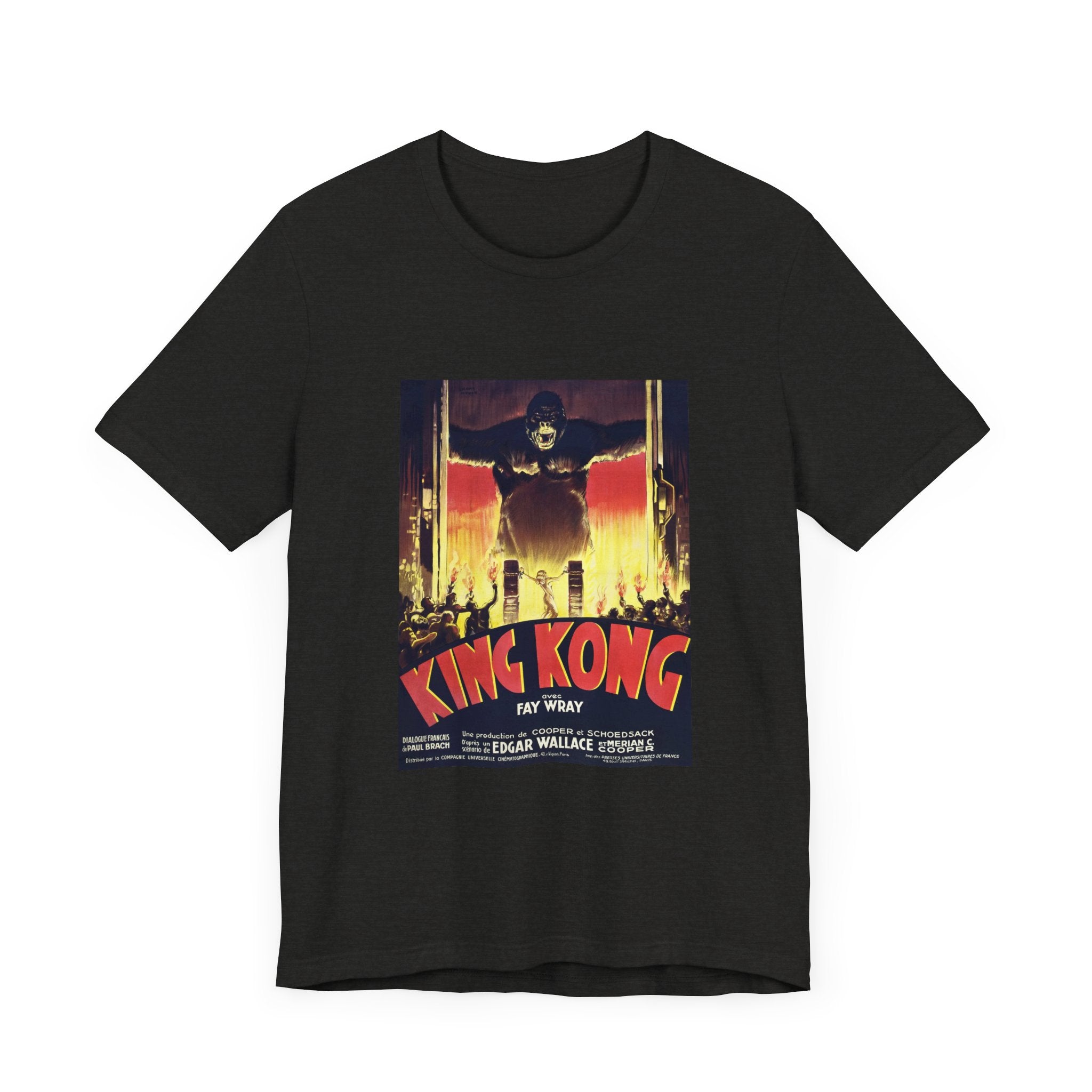 POP Culture Classics King Kong Unisex Jersey Short Sleeve T-Shirt - POPvault