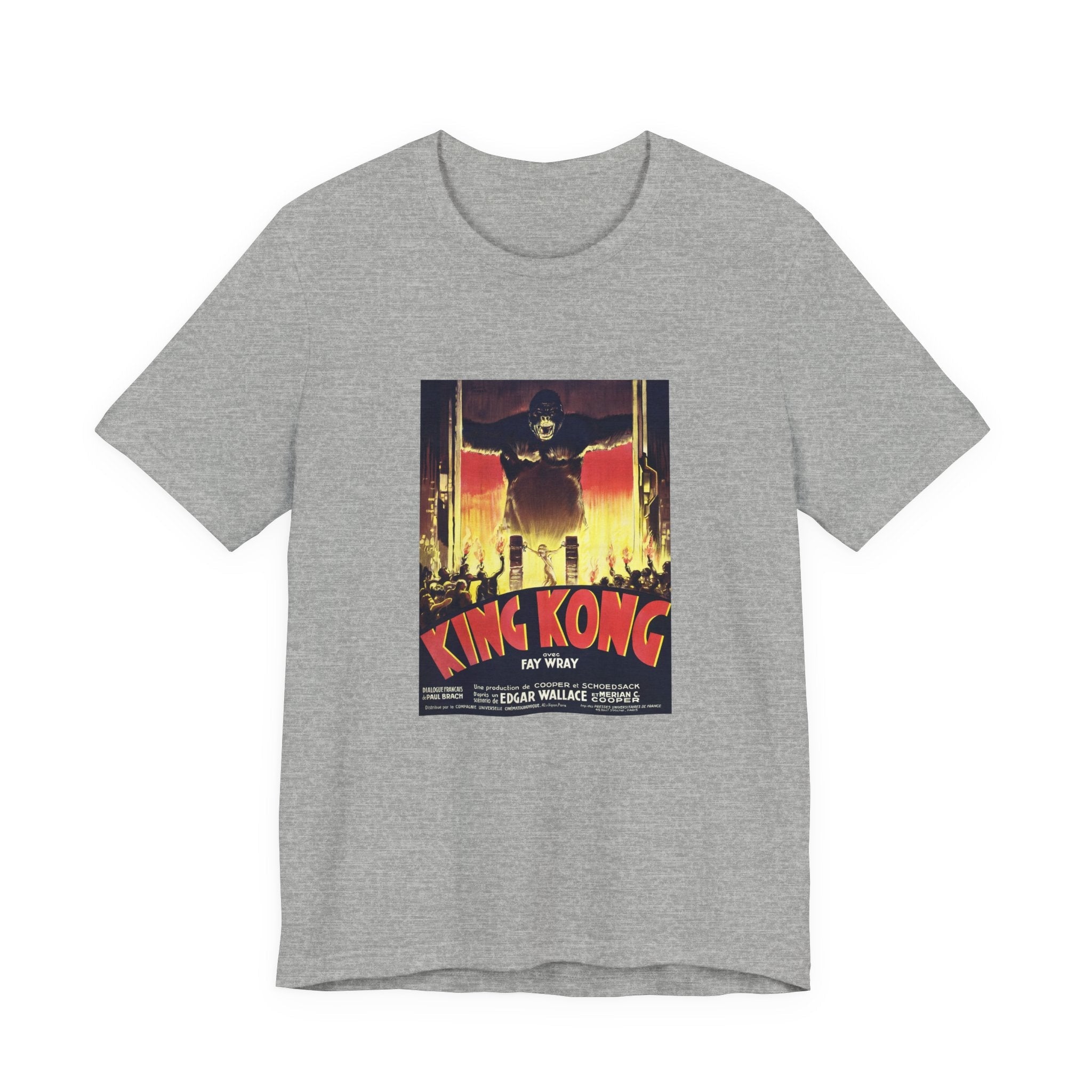POP Culture Classics King Kong Unisex Jersey Short Sleeve T-Shirt - POPvault