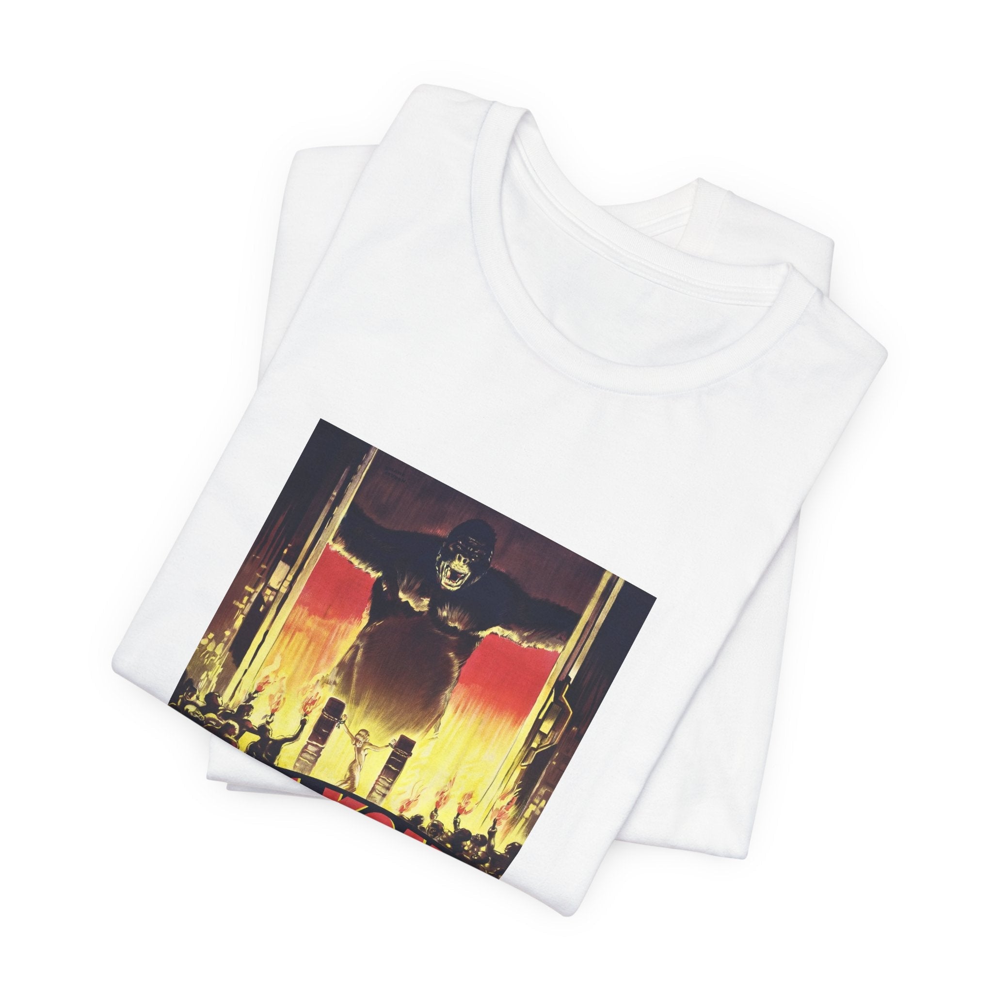 POP Culture Classics King Kong Unisex Jersey Short Sleeve T-Shirt - POPvault