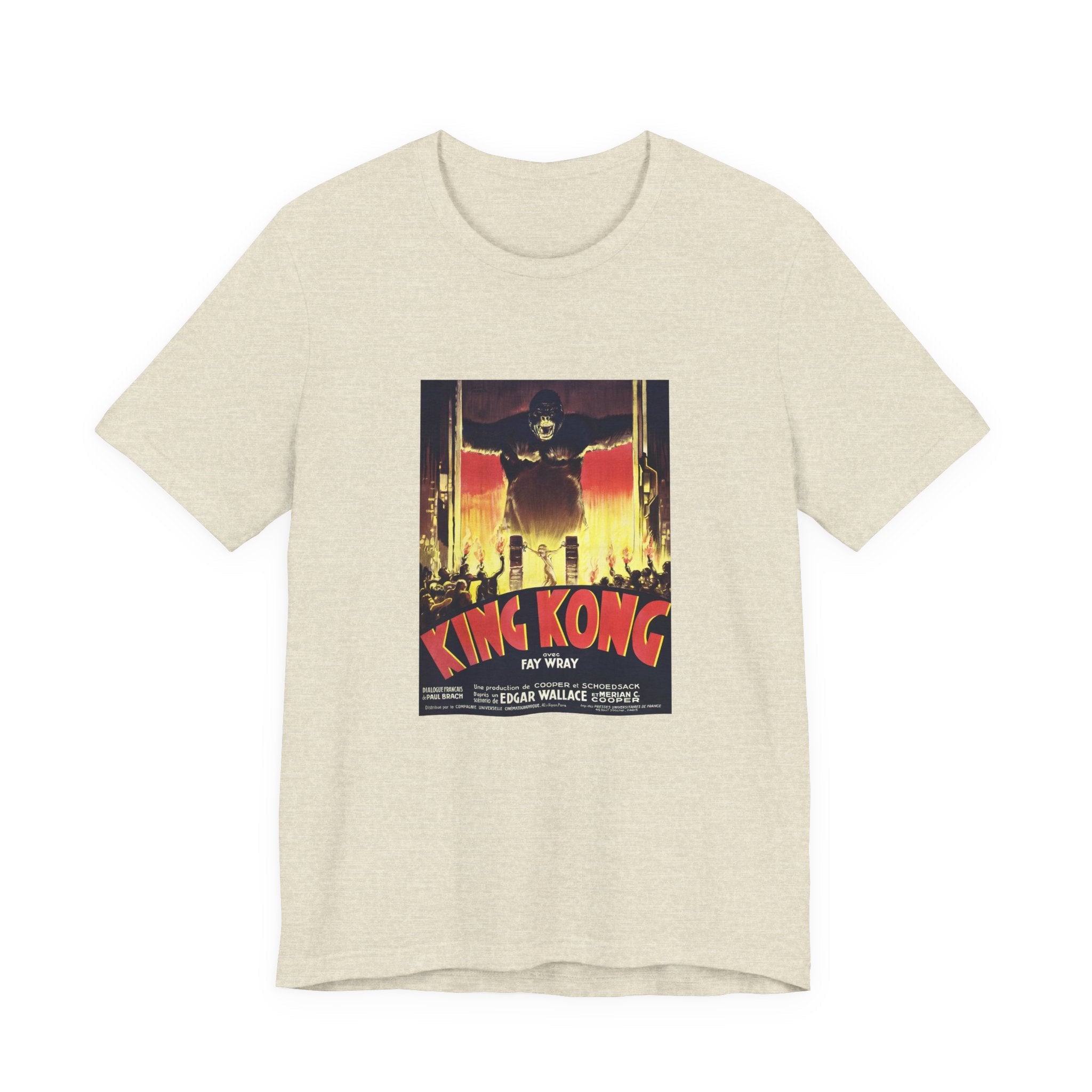 POP Culture Classics King Kong Unisex Jersey Short Sleeve T-Shirt - POPvault