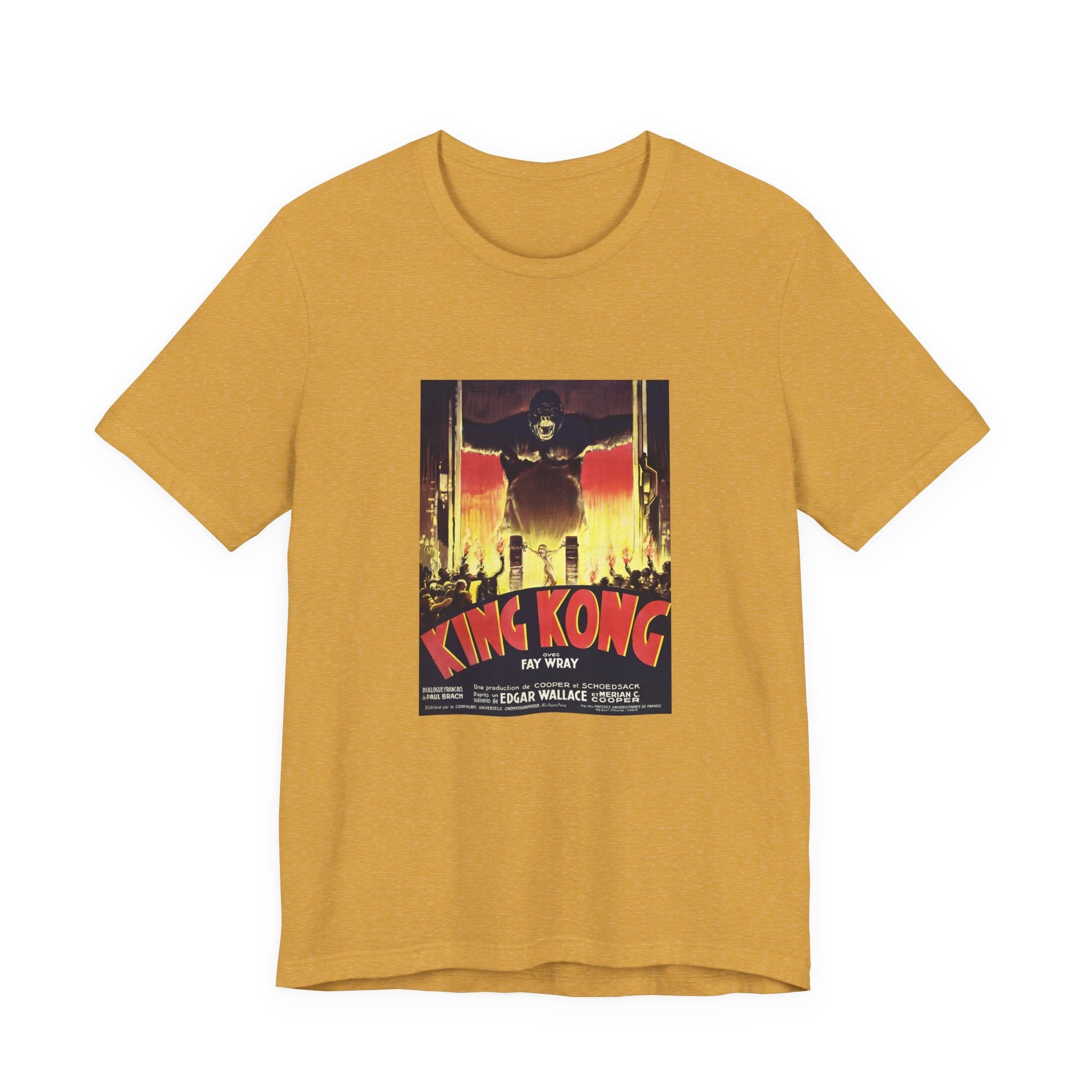 POP Culture Classics King Kong Unisex Jersey Short Sleeve T-Shirt - POPvault