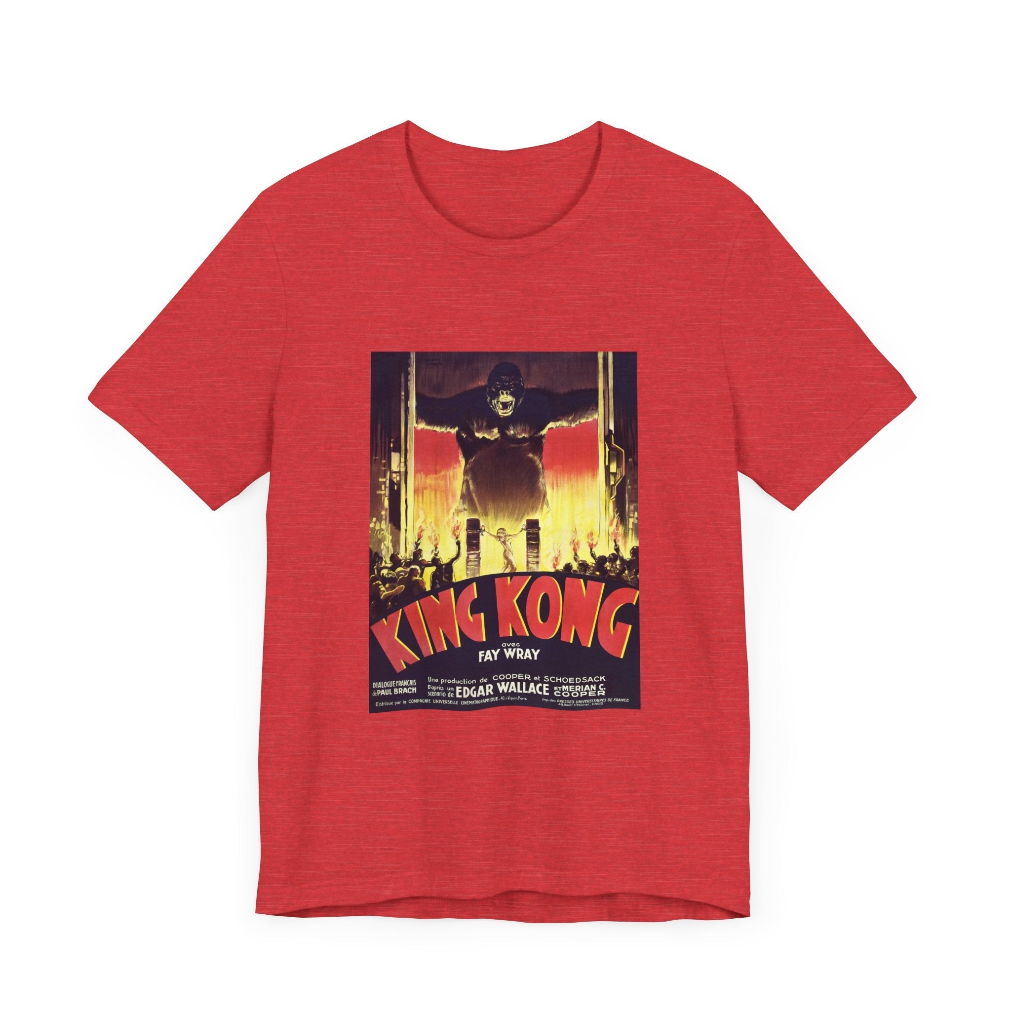 POP Culture Classics King Kong Unisex Jersey Short Sleeve T-Shirt - POPvault