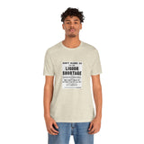 POP Culture Classics Liquor Shortage Unisex Jersey Short Sleeve T-Shirt - POPvault
