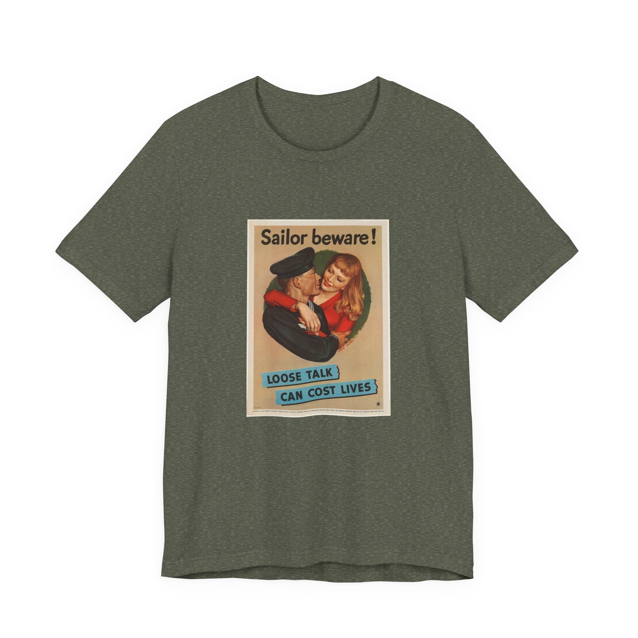 POP Culture Classics Loose Talk Unisex Jersey Short Sleeve T-Shirt - POPvault