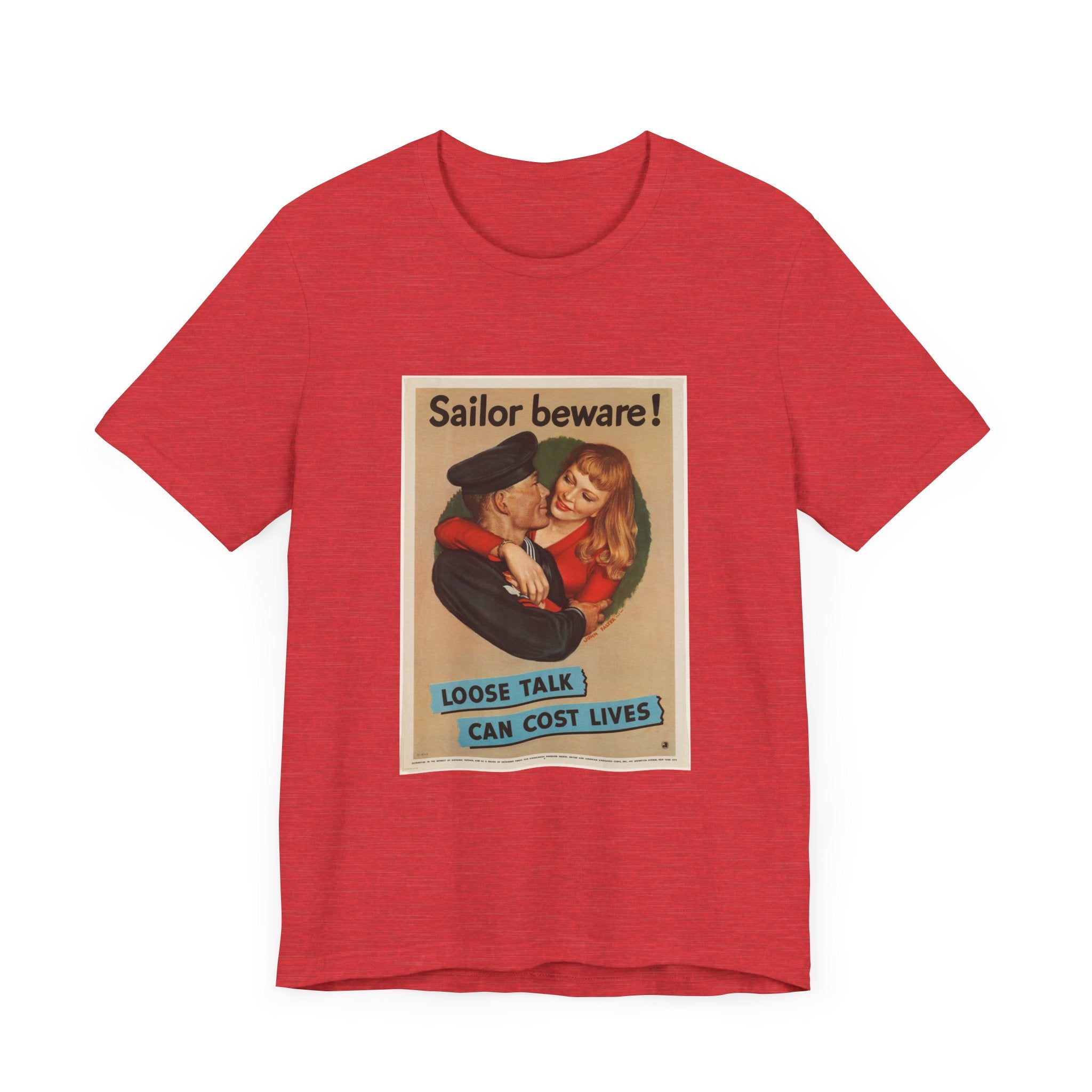 POP Culture Classics Loose Talk Unisex Jersey Short Sleeve T-Shirt - POPvault