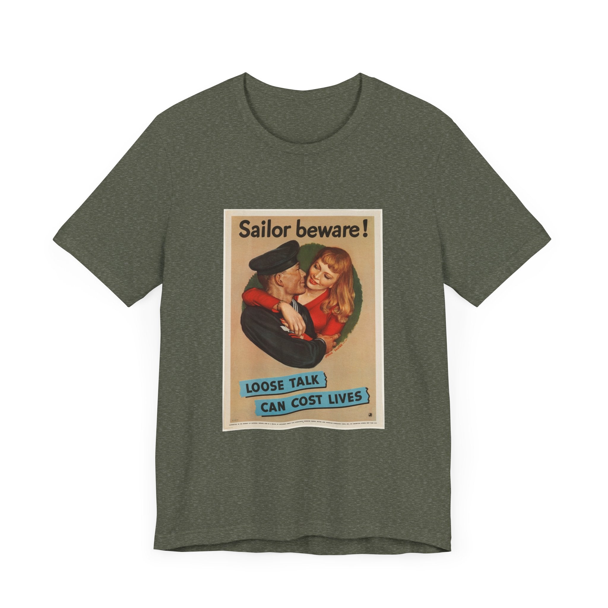 POP Culture Classics Loose Talk Unisex Jersey Short Sleeve T-Shirt - POPvault