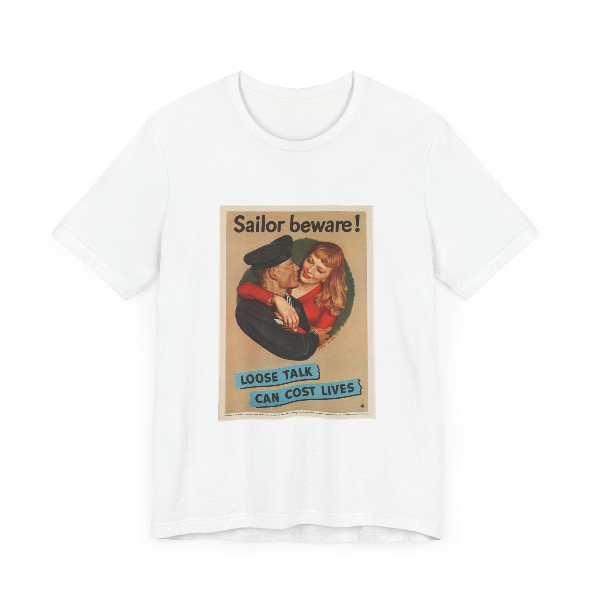 POP Culture Classics Loose Talk Unisex Jersey Short Sleeve T-Shirt - POPvault