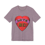 POP Culture Classics Love Me Color Unisex Jersey Short Sleeve T-Shirt - POPvault