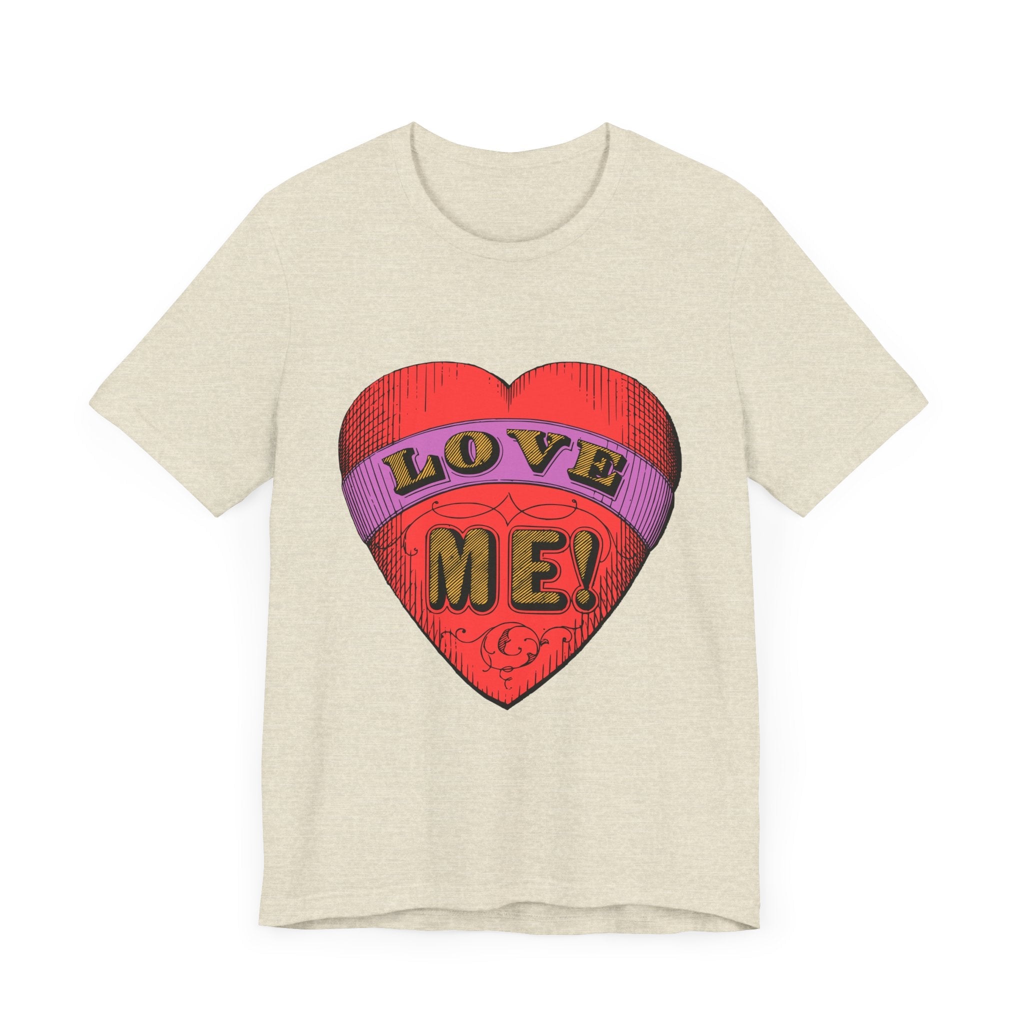 POP Culture Classics Love Me Color Unisex Jersey Short Sleeve T-Shirt - POPvault