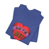 POP Culture Classics Love Me Color Unisex Jersey Short Sleeve T-Shirt - POPvault