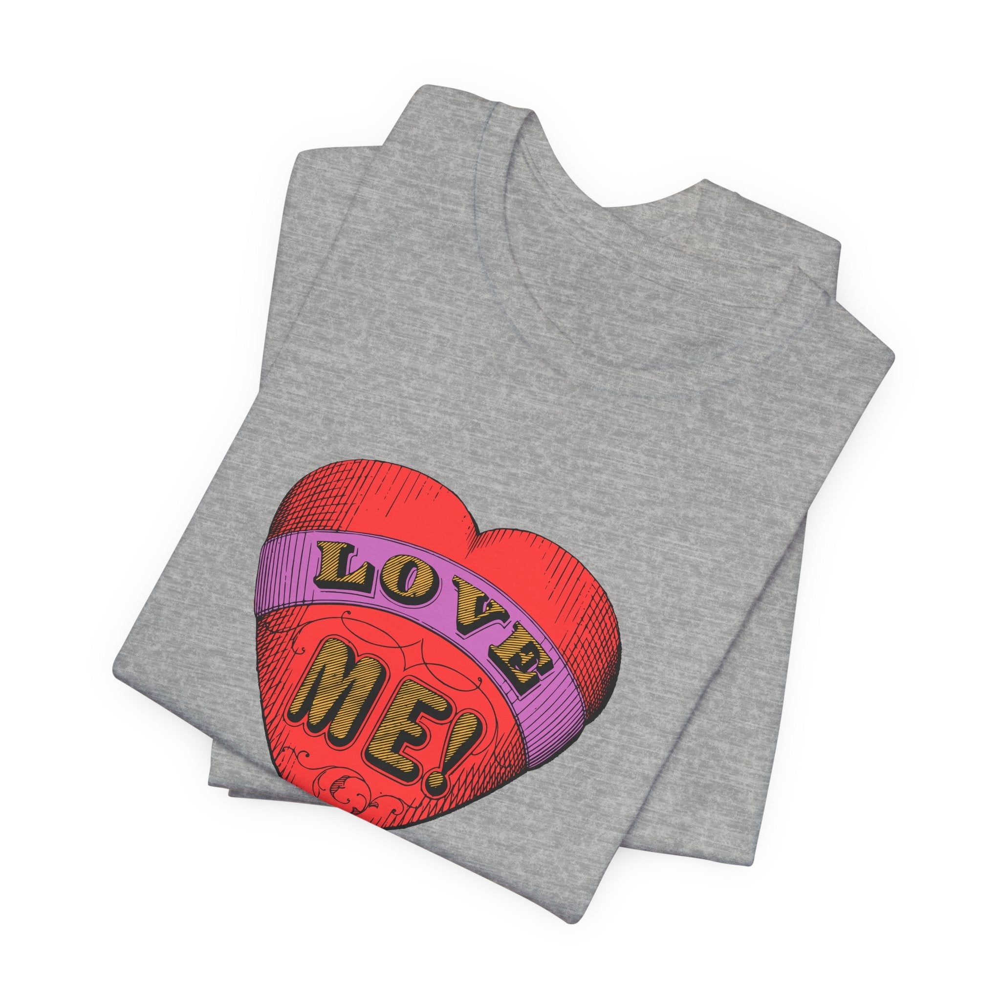 POP Culture Classics Love Me Color Unisex Jersey Short Sleeve T-Shirt - POPvault