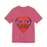 POP Culture Classics Love Me Color Unisex Jersey Short Sleeve T-Shirt - POPvault