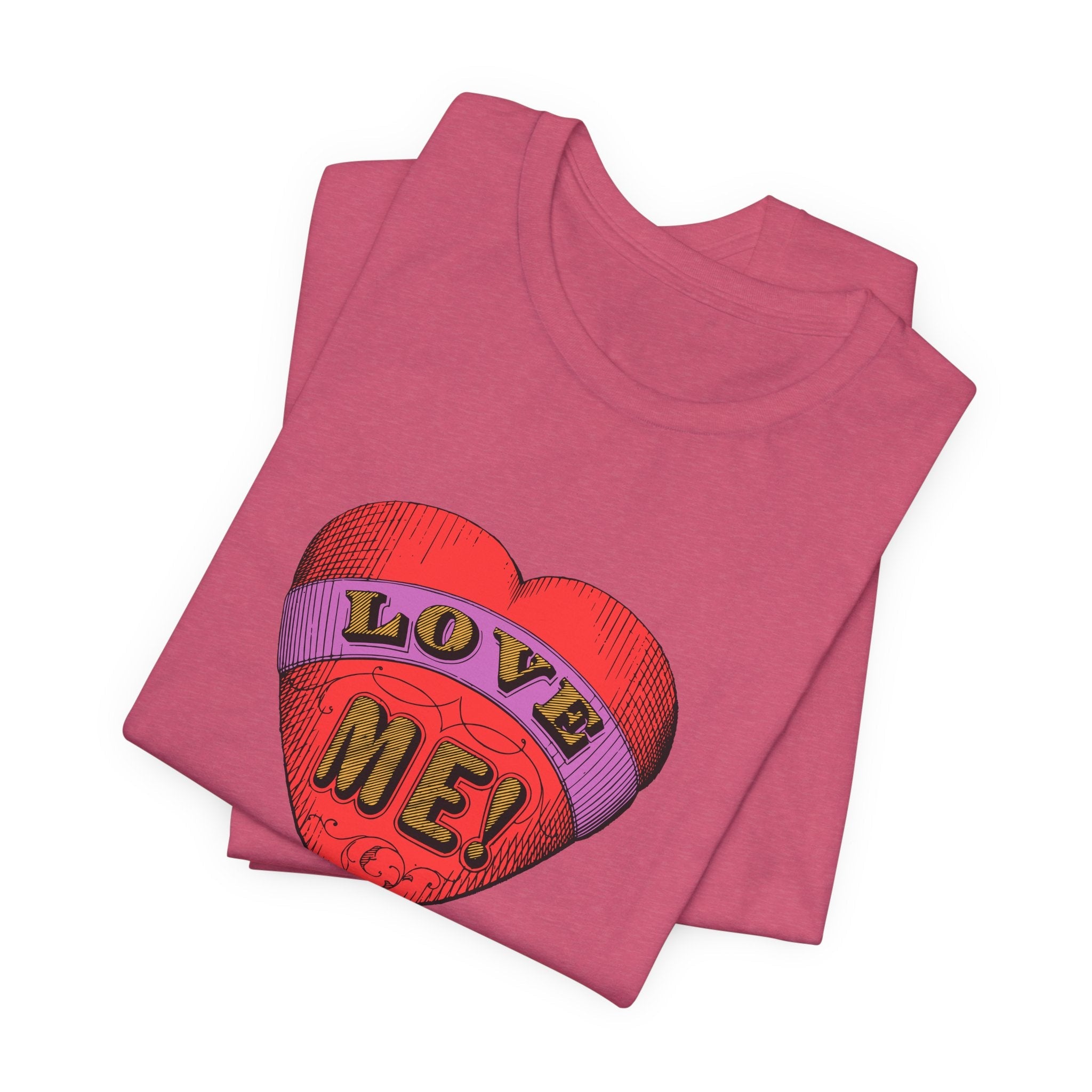 POP Culture Classics Love Me Color Unisex Jersey Short Sleeve T-Shirt - POPvault