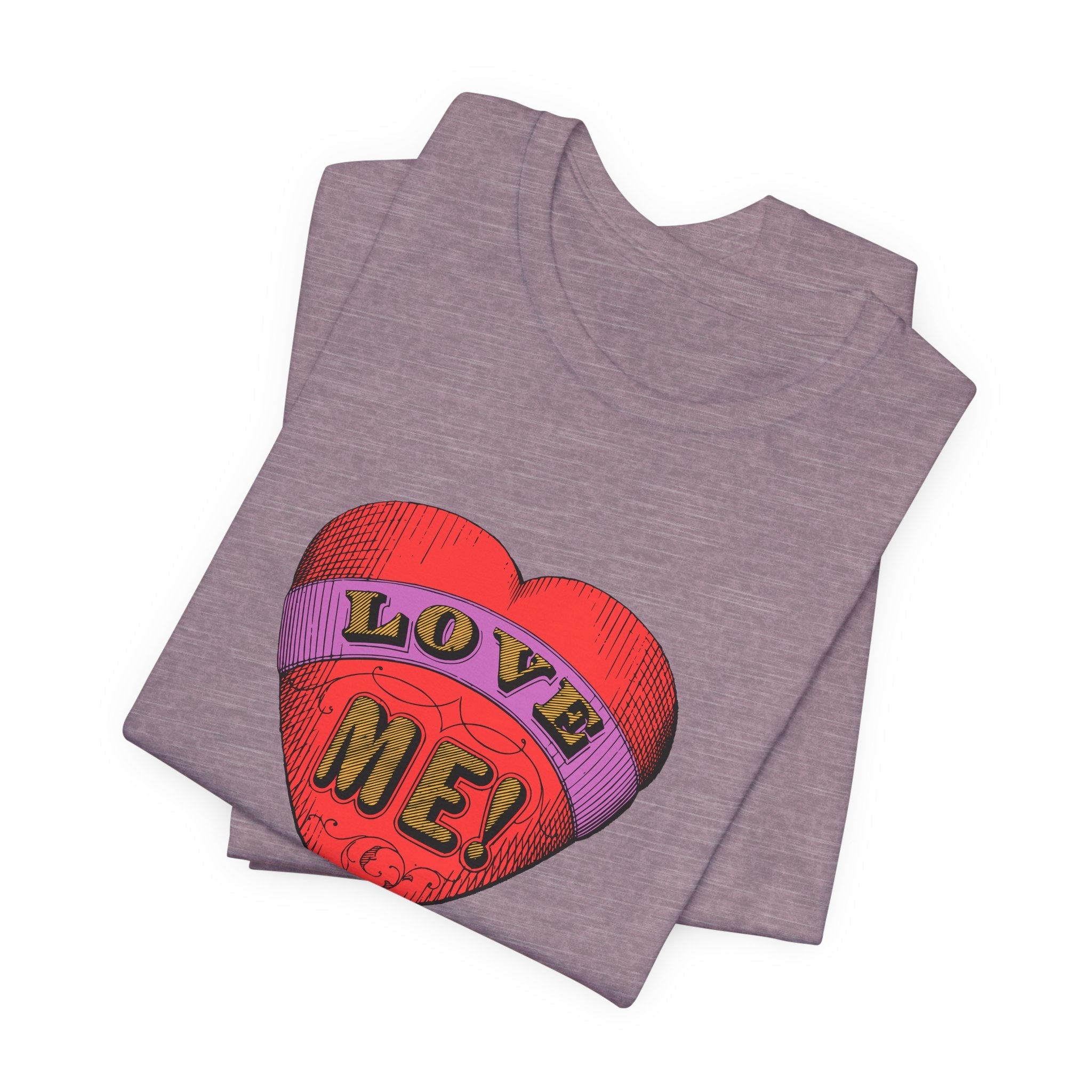 POP Culture Classics Love Me Color Unisex Jersey Short Sleeve T-Shirt - POPvault
