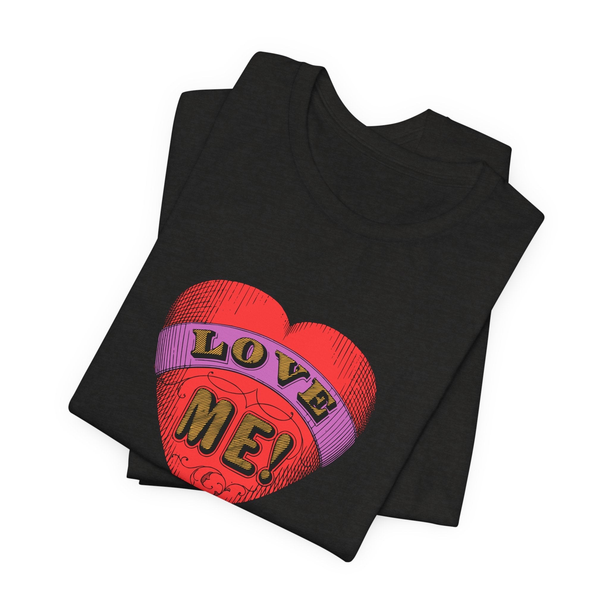 POP Culture Classics Love Me Color Unisex Jersey Short Sleeve T-Shirt - POPvault