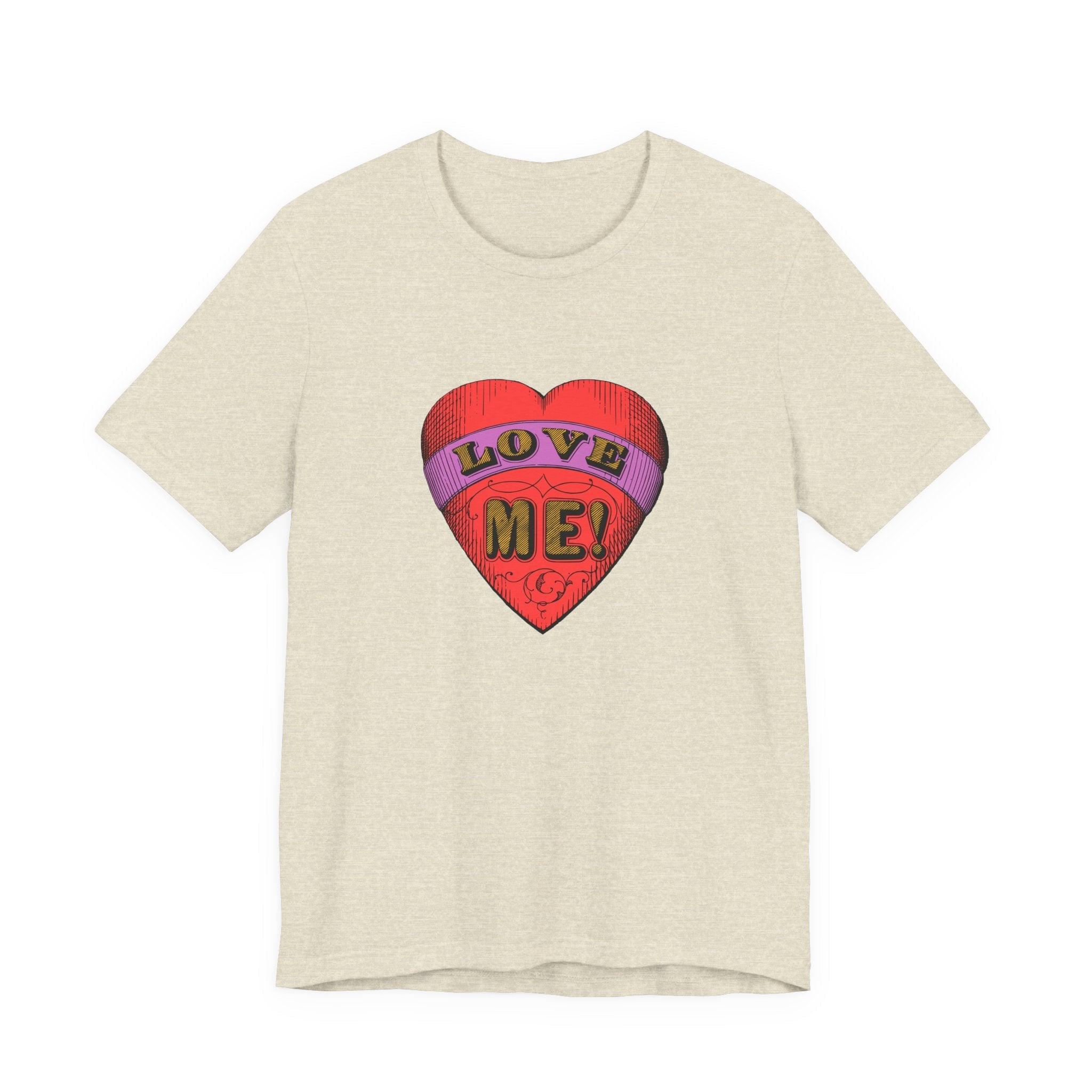 POP Culture Classics Love Me Color Unisex Jersey Short Sleeve T-Shirt - POPvault