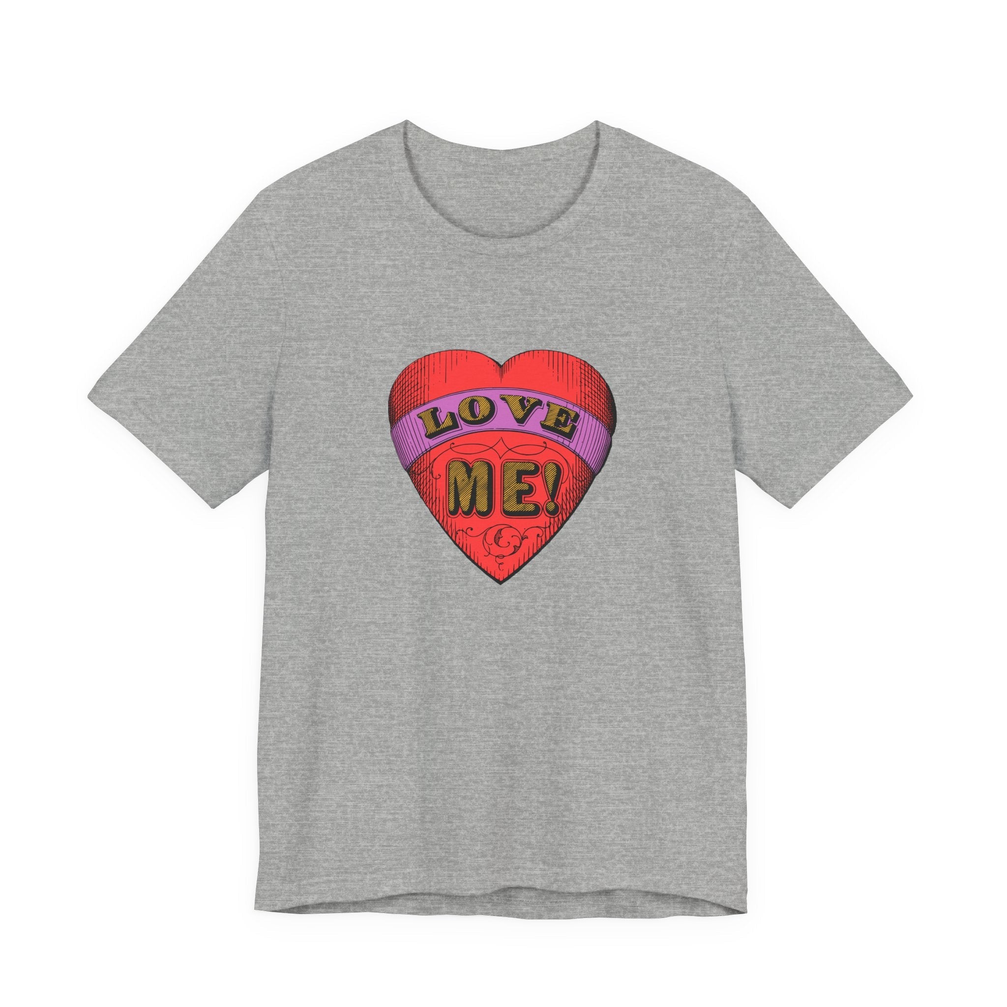 POP Culture Classics Love Me Color Unisex Jersey Short Sleeve T-Shirt - POPvault