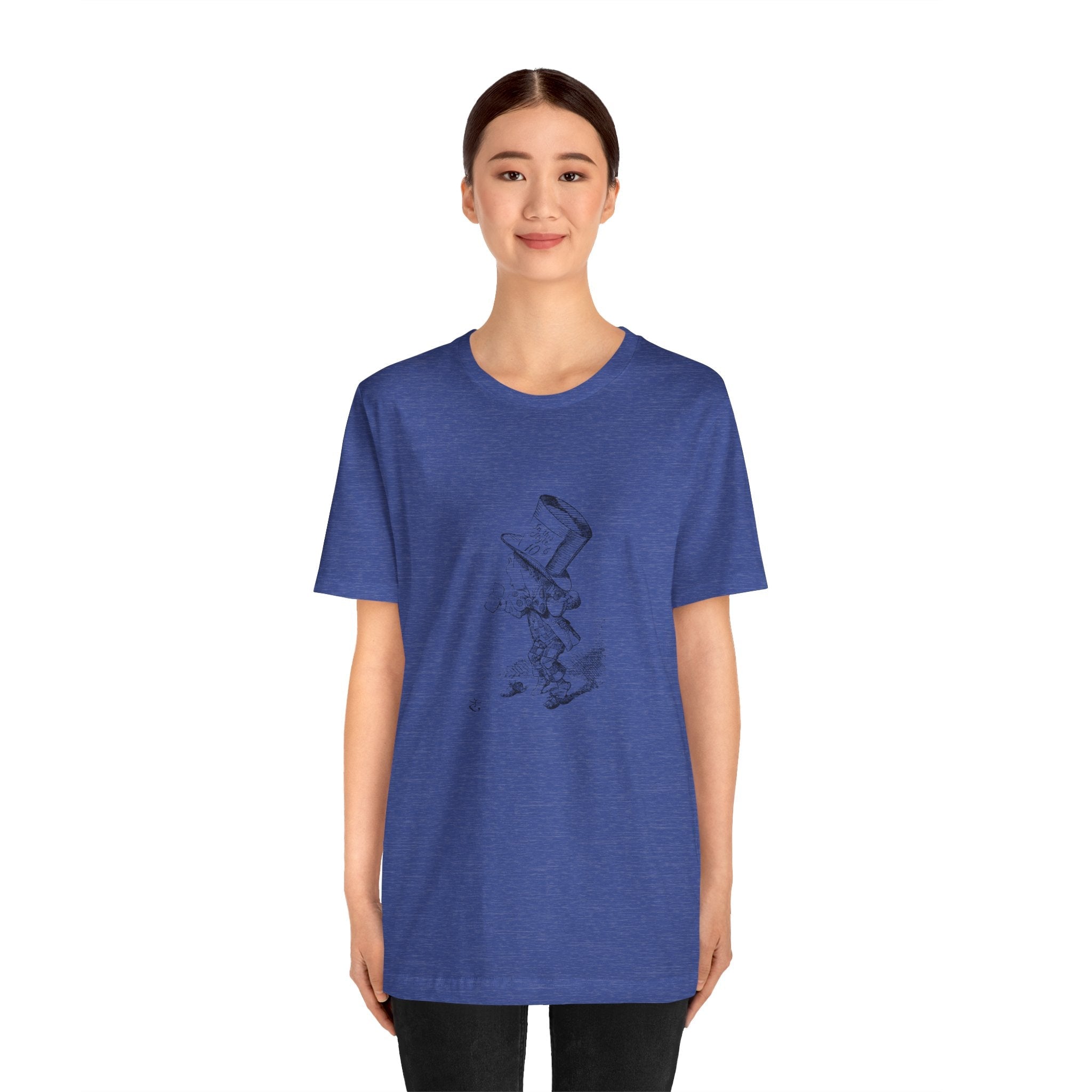 POP Culture Classics Mad Hatter Unisex Jersey Short Sleeve T-Shirt - POPvault