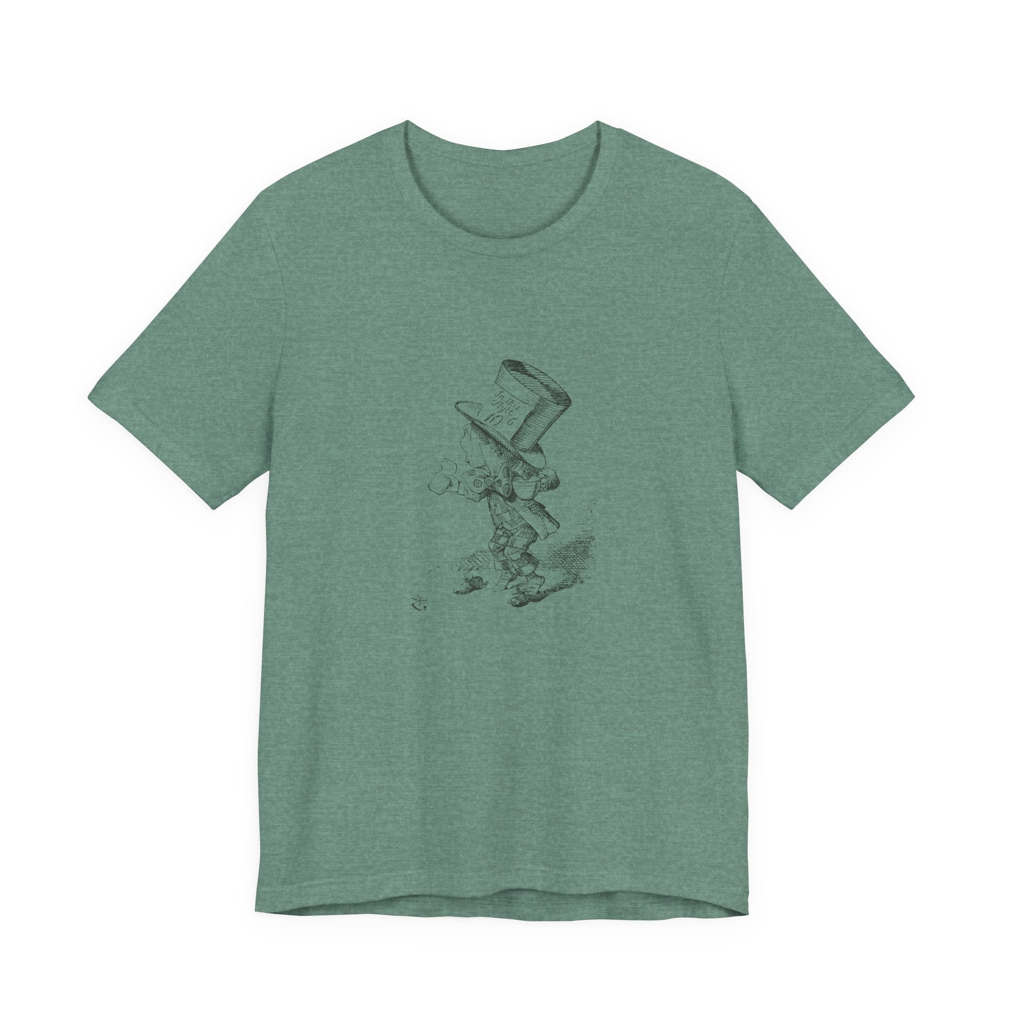 POP Culture Classics Mad Hatter Unisex Jersey Short Sleeve T-Shirt - POPvault