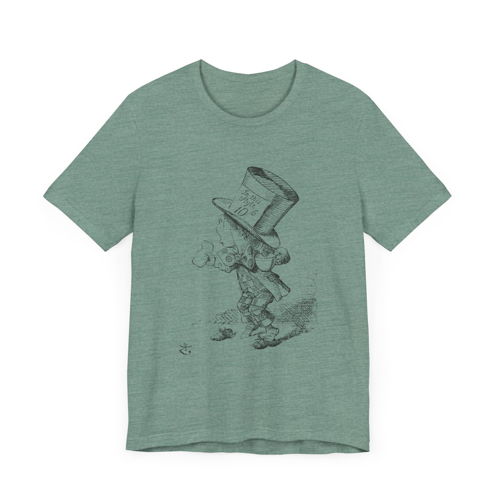 POP Culture Classics Mad Hatter Unisex Jersey Short Sleeve T-Shirt - POPvault