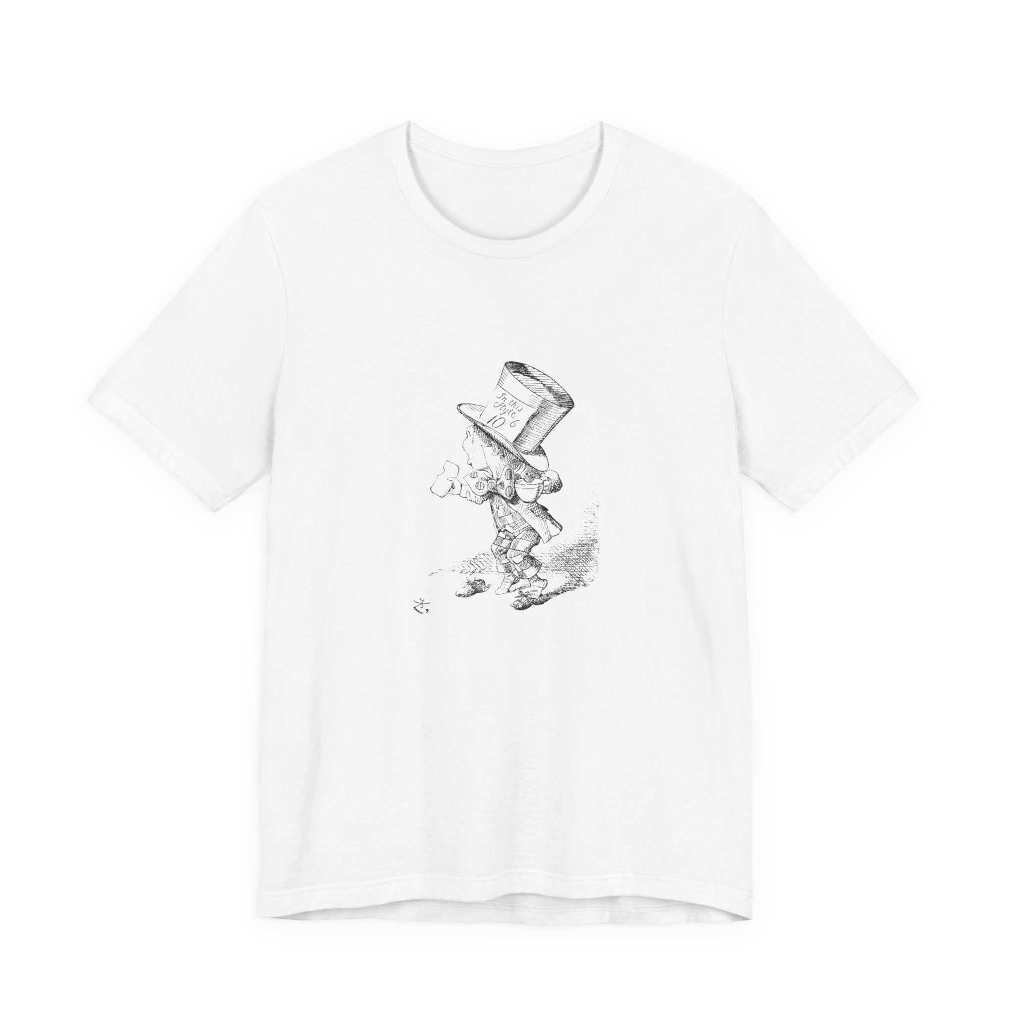 POP Culture Classics Mad Hatter Unisex Jersey Short Sleeve T-Shirt - POPvault