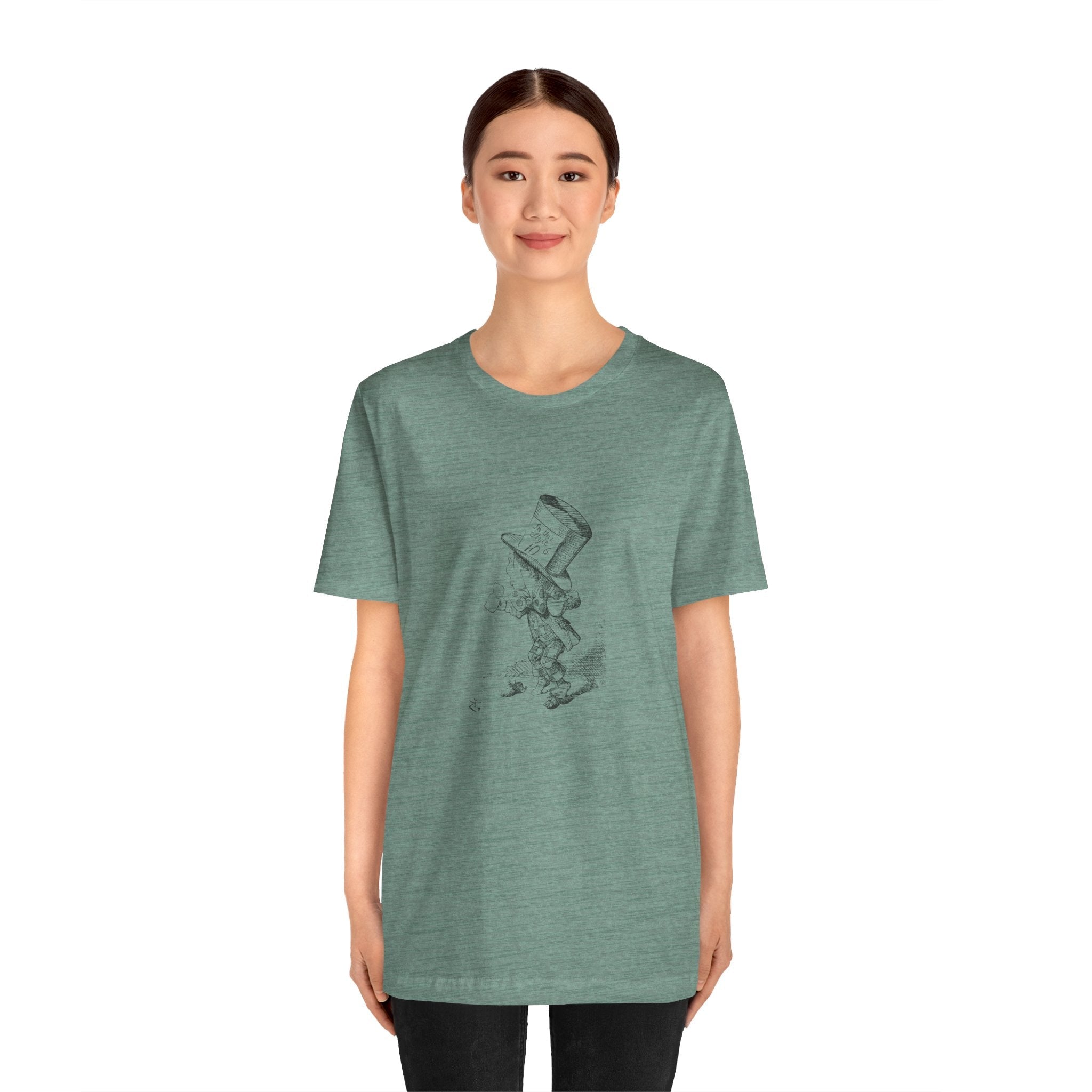 POP Culture Classics Mad Hatter Unisex Jersey Short Sleeve T-Shirt - POPvault