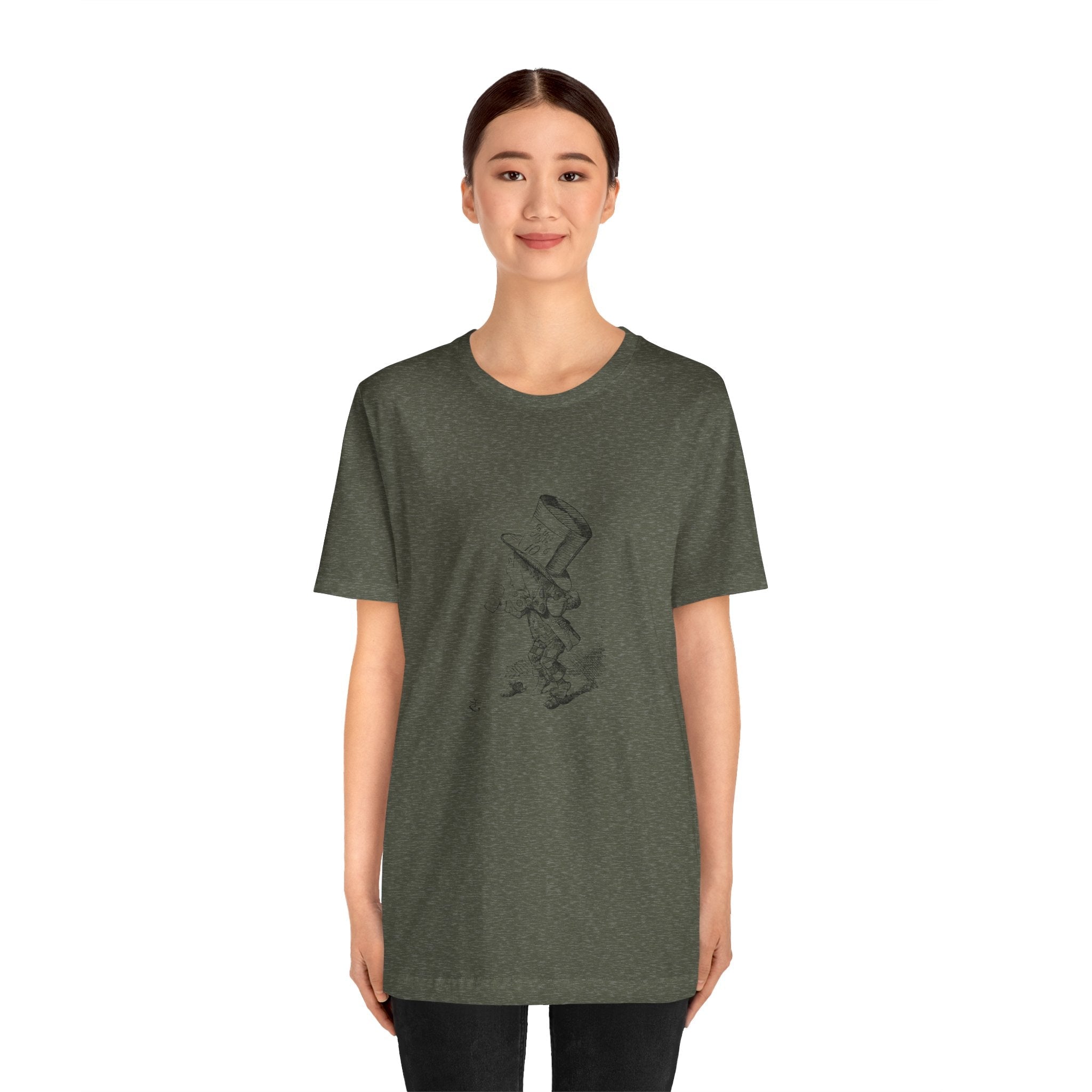 POP Culture Classics Mad Hatter Unisex Jersey Short Sleeve T-Shirt - POPvault