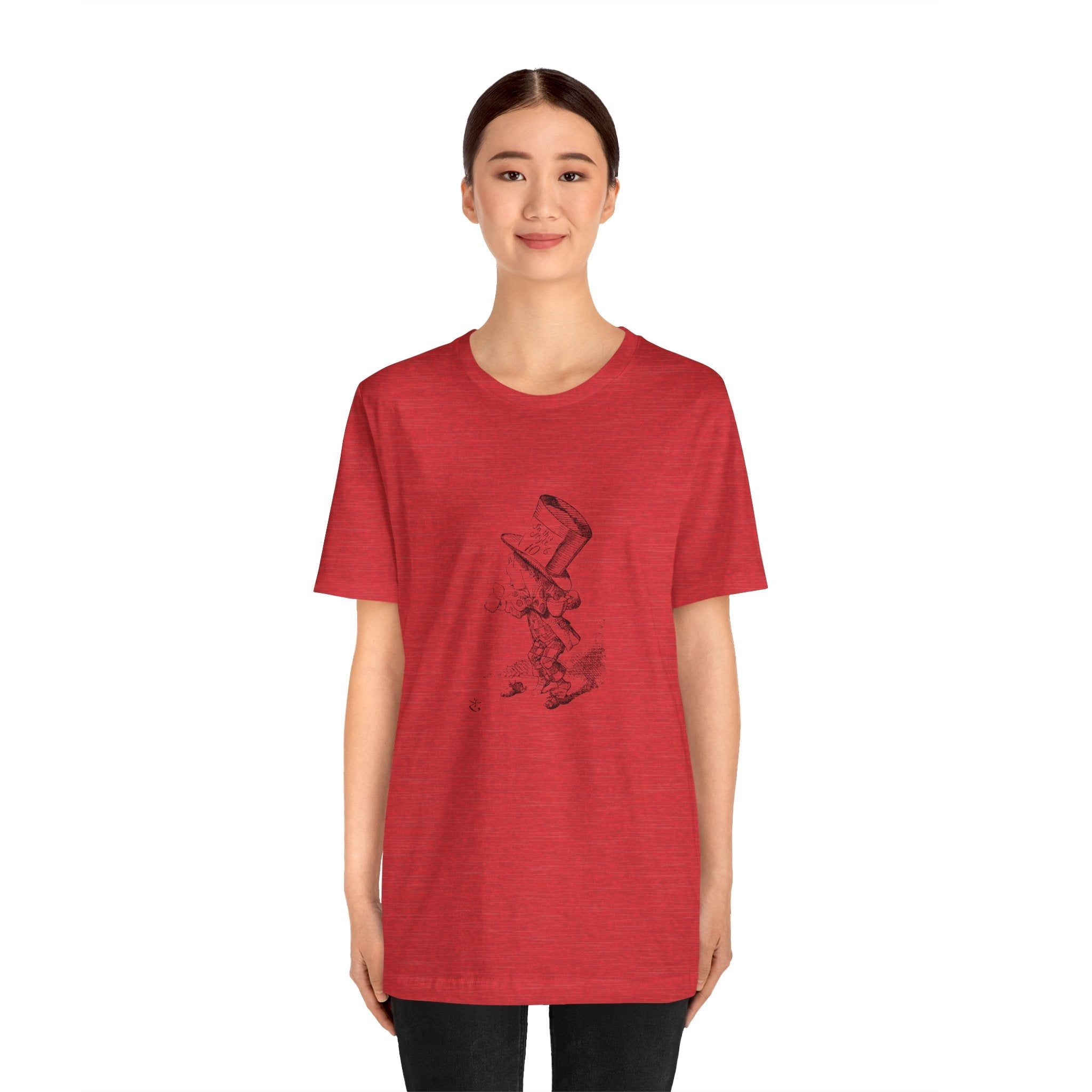 POP Culture Classics Mad Hatter Unisex Jersey Short Sleeve T-Shirt - POPvault