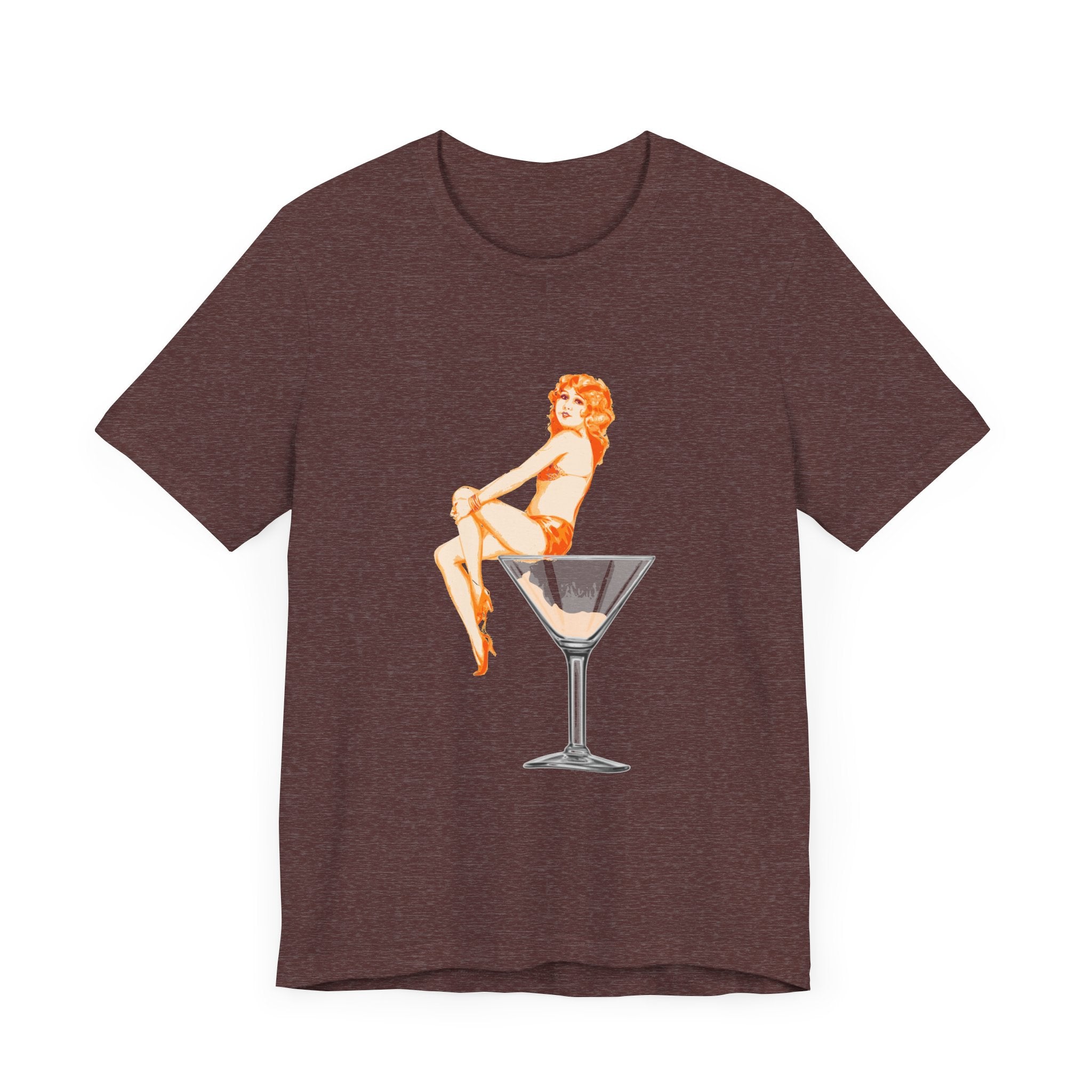 POP Culture Classics Martini Girl Unisex Jersey Short Sleeve T-Shirt - POPvault