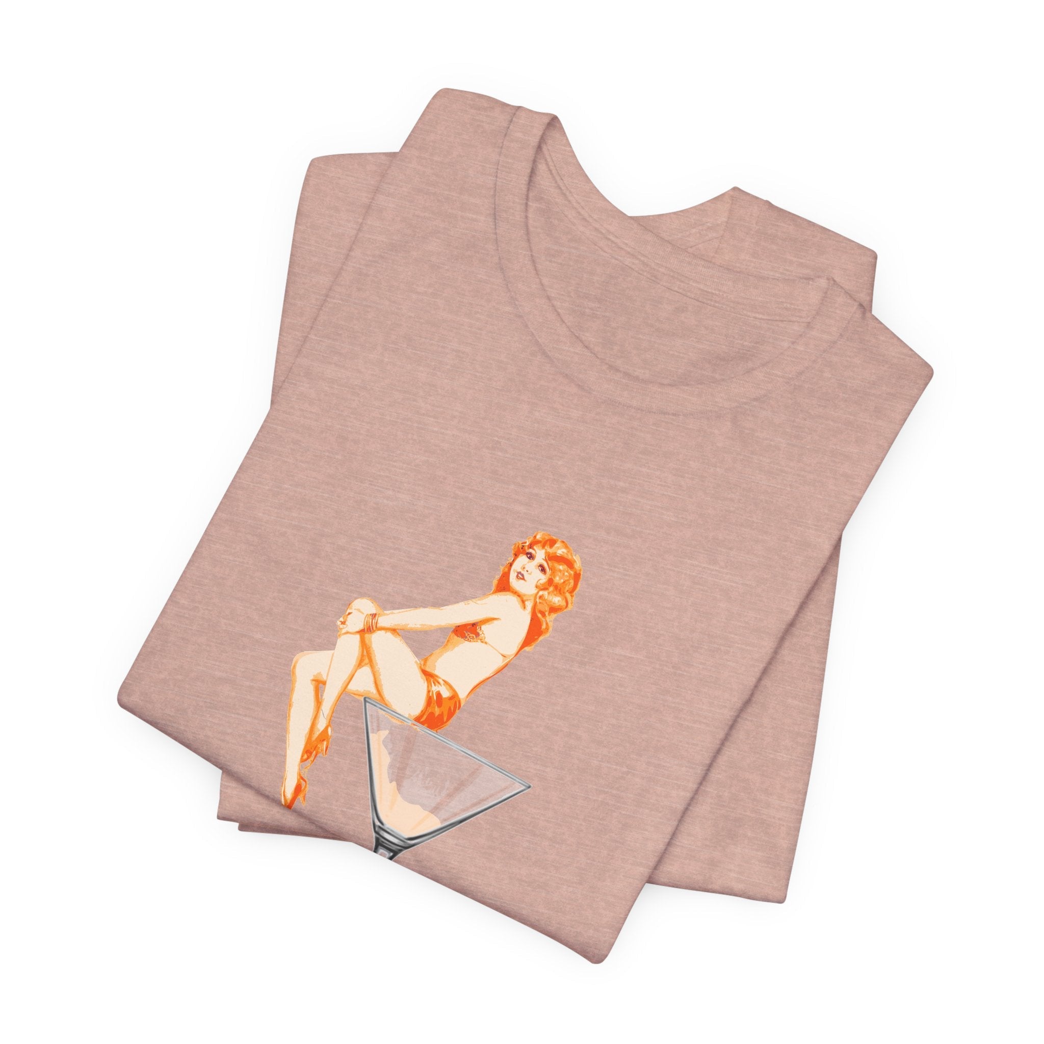 POP Culture Classics Martini Girl Unisex Jersey Short Sleeve T-Shirt - POPvault