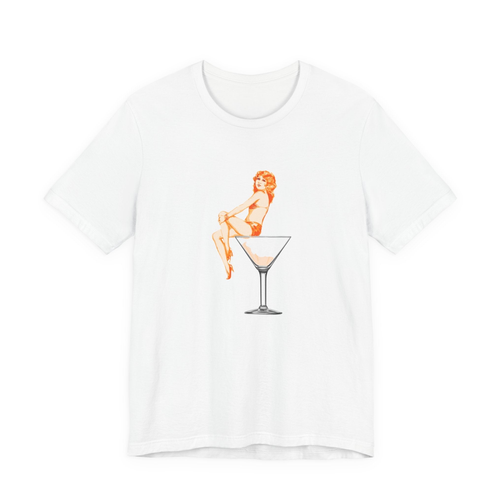 POP Culture Classics Martini Girl Unisex Jersey Short Sleeve T-Shirt - POPvault