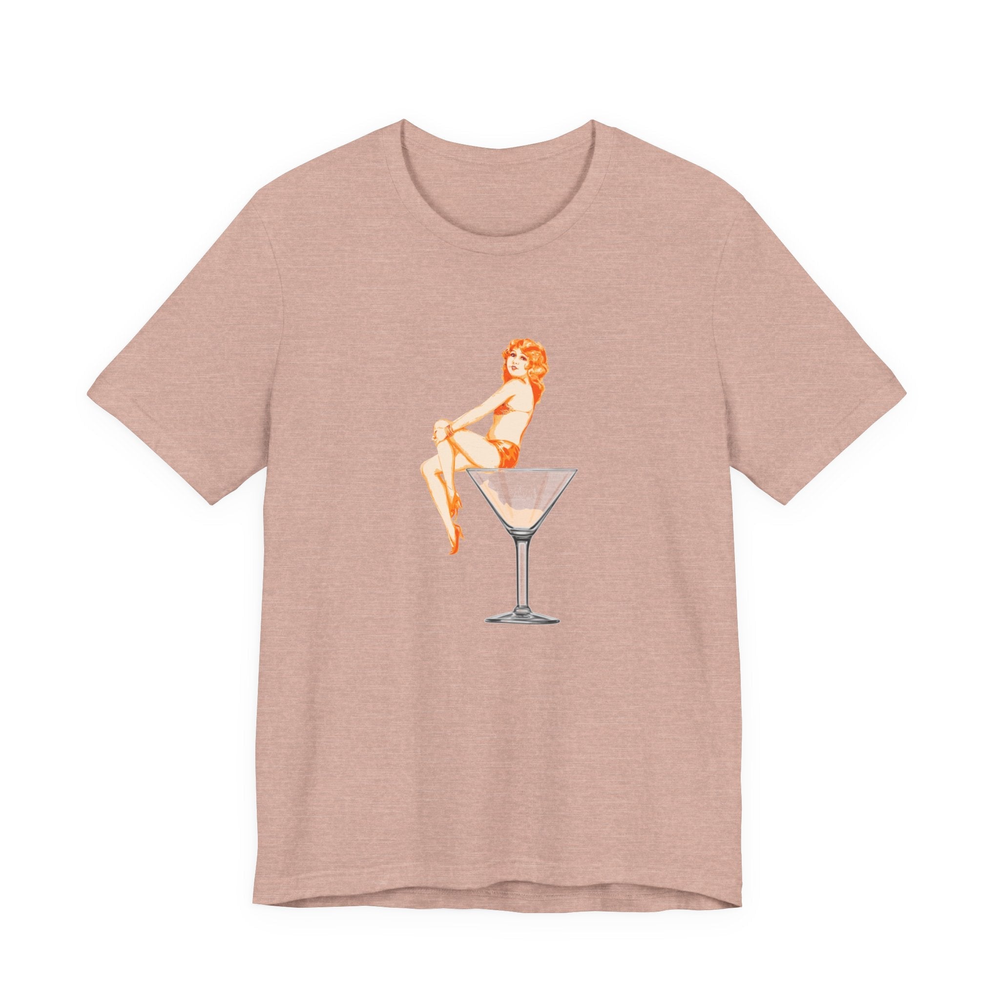 POP Culture Classics Martini Girl Unisex Jersey Short Sleeve T-Shirt - POPvault