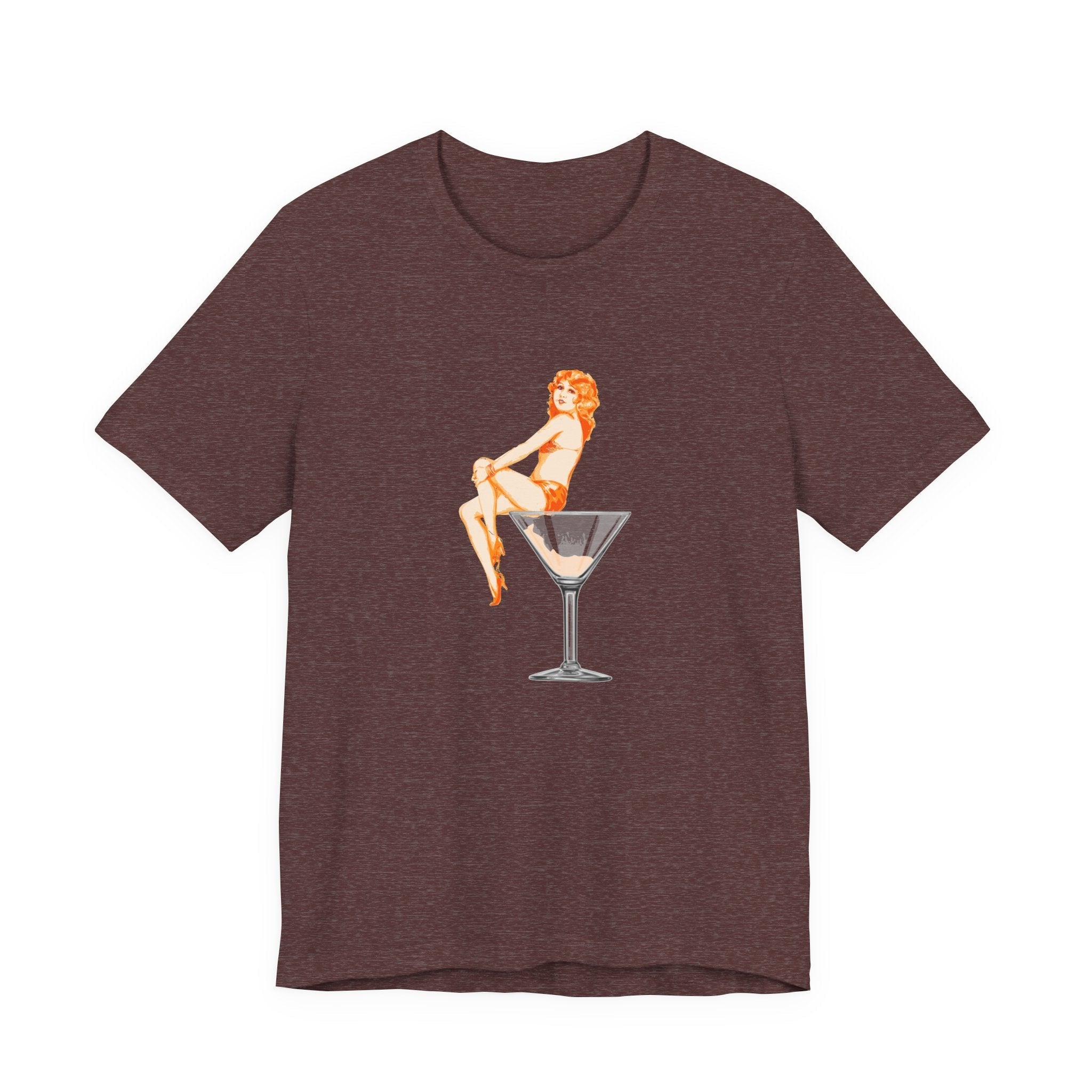 POP Culture Classics Martini Girl Unisex Jersey Short Sleeve T-Shirt - POPvault