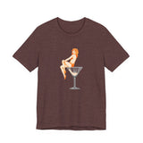 POP Culture Classics Martini Girl Unisex Jersey Short Sleeve T-Shirt - POPvault