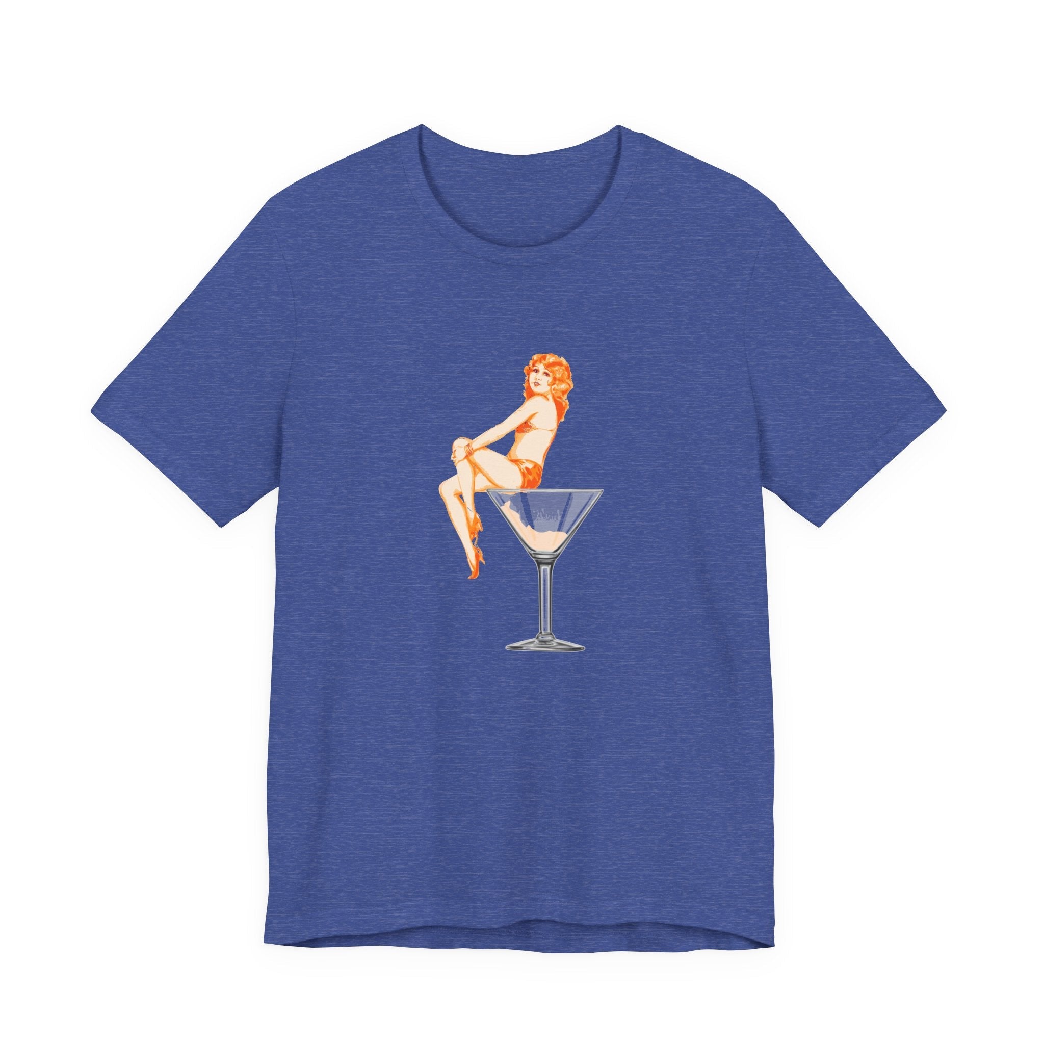 POP Culture Classics Martini Girl Unisex Jersey Short Sleeve T-Shirt - POPvault